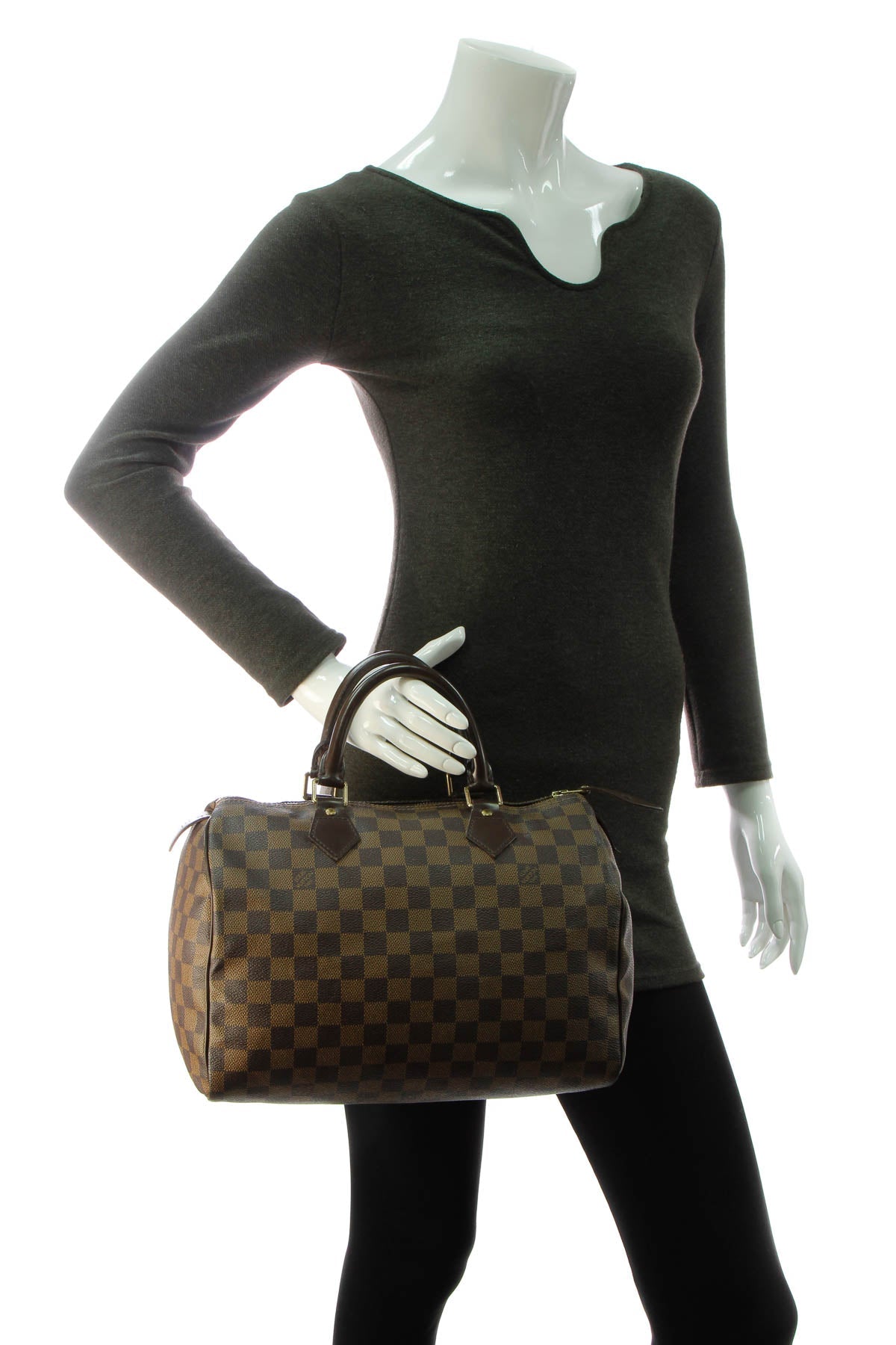 Speedy 30 Bag - Damier Ebene