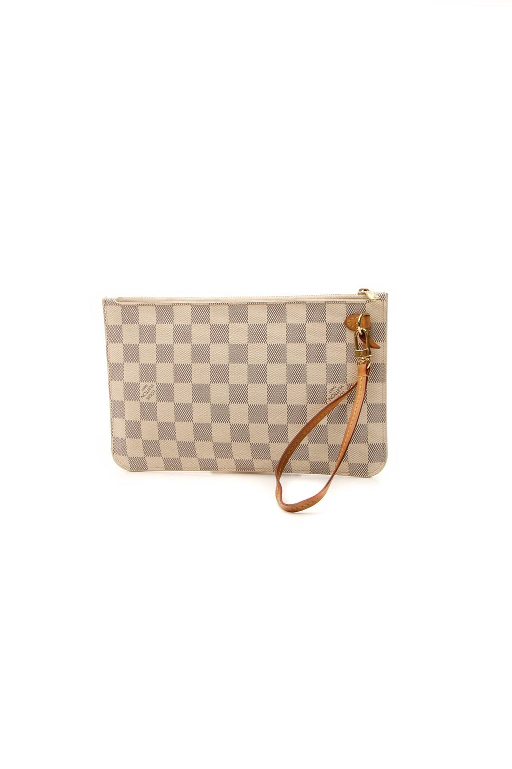 Neverfull Pouch Wristlet - Damier Azur