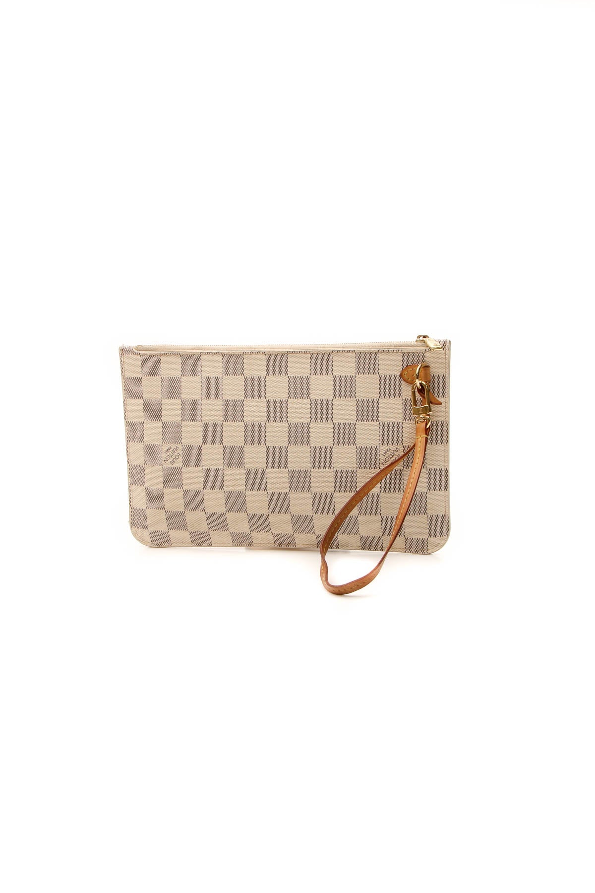 Neverfull Pouch Wristlet - Damier Azur
