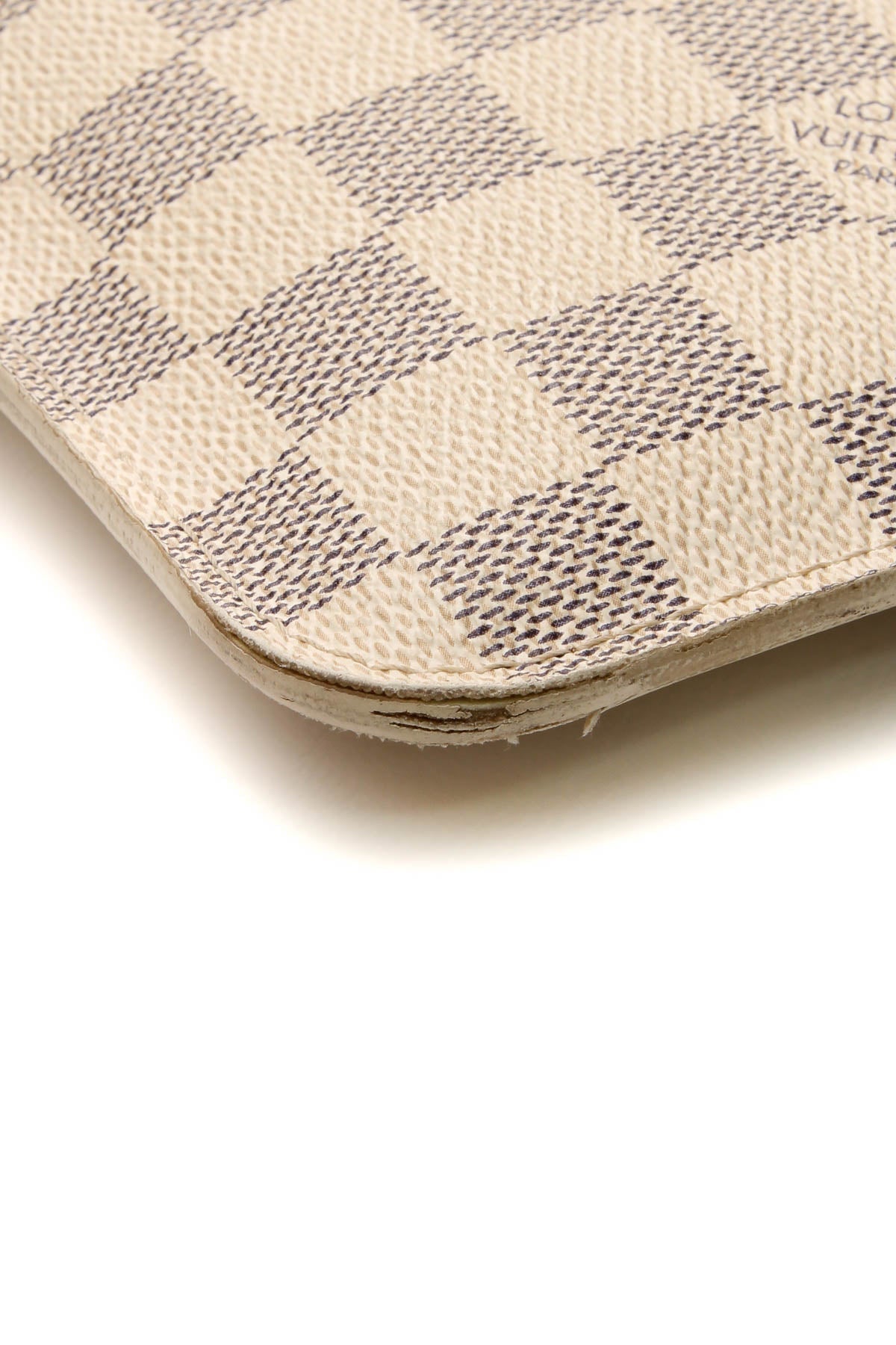 Neverfull Pouch Wristlet - Damier Azur