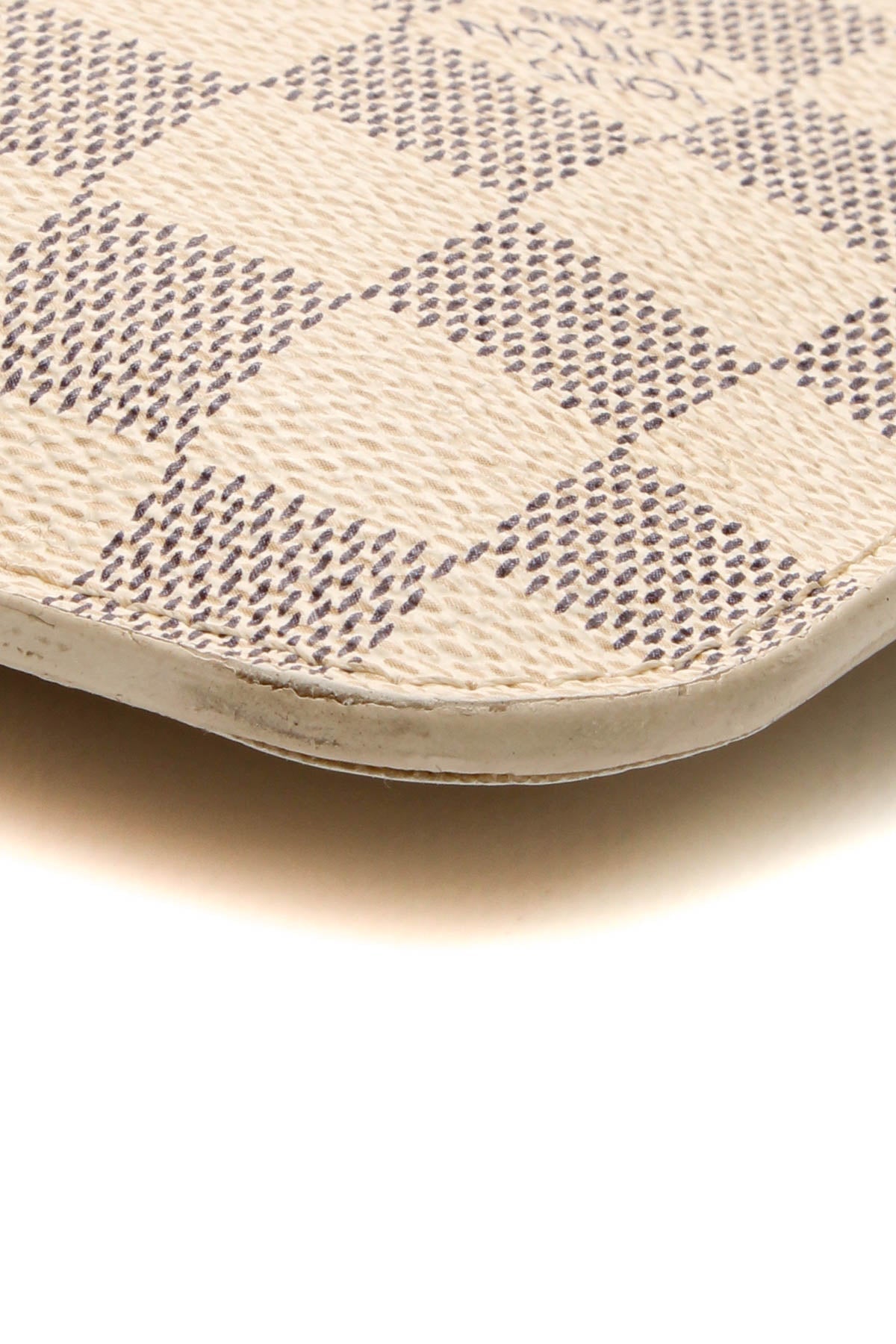 Neverfull Pouch Wristlet - Damier Azur
