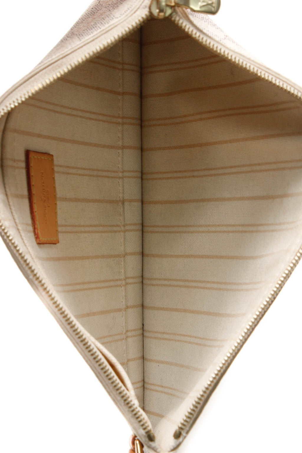 Neverfull Pouch Wristlet - Damier Azur