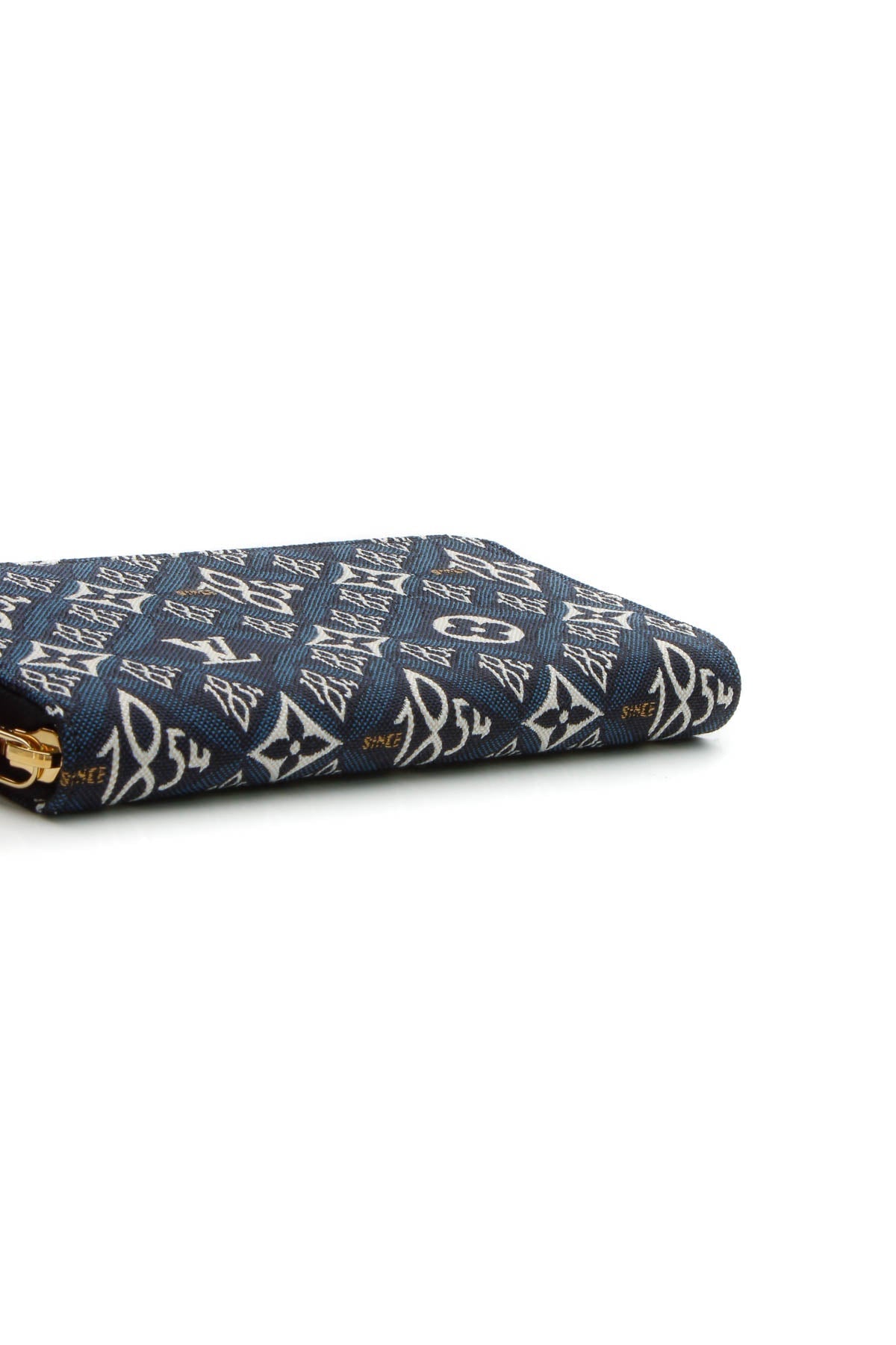 Since 1854 Zippy Wallet - Blue Jacquard