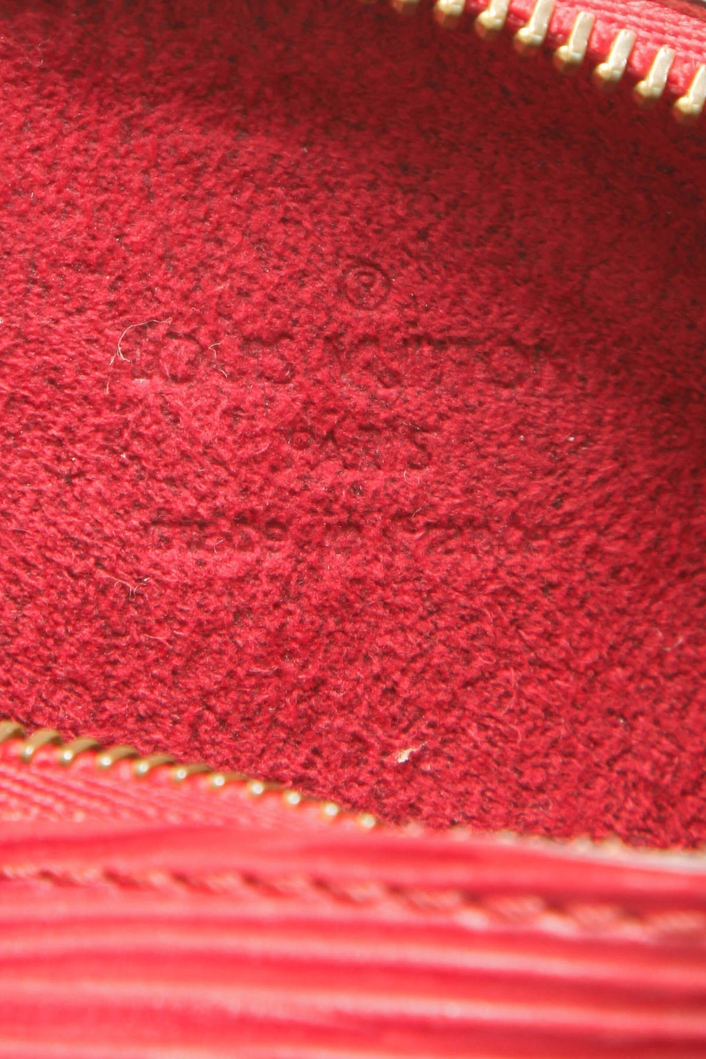 Vintage Epi Mini Papillon Bag - Red