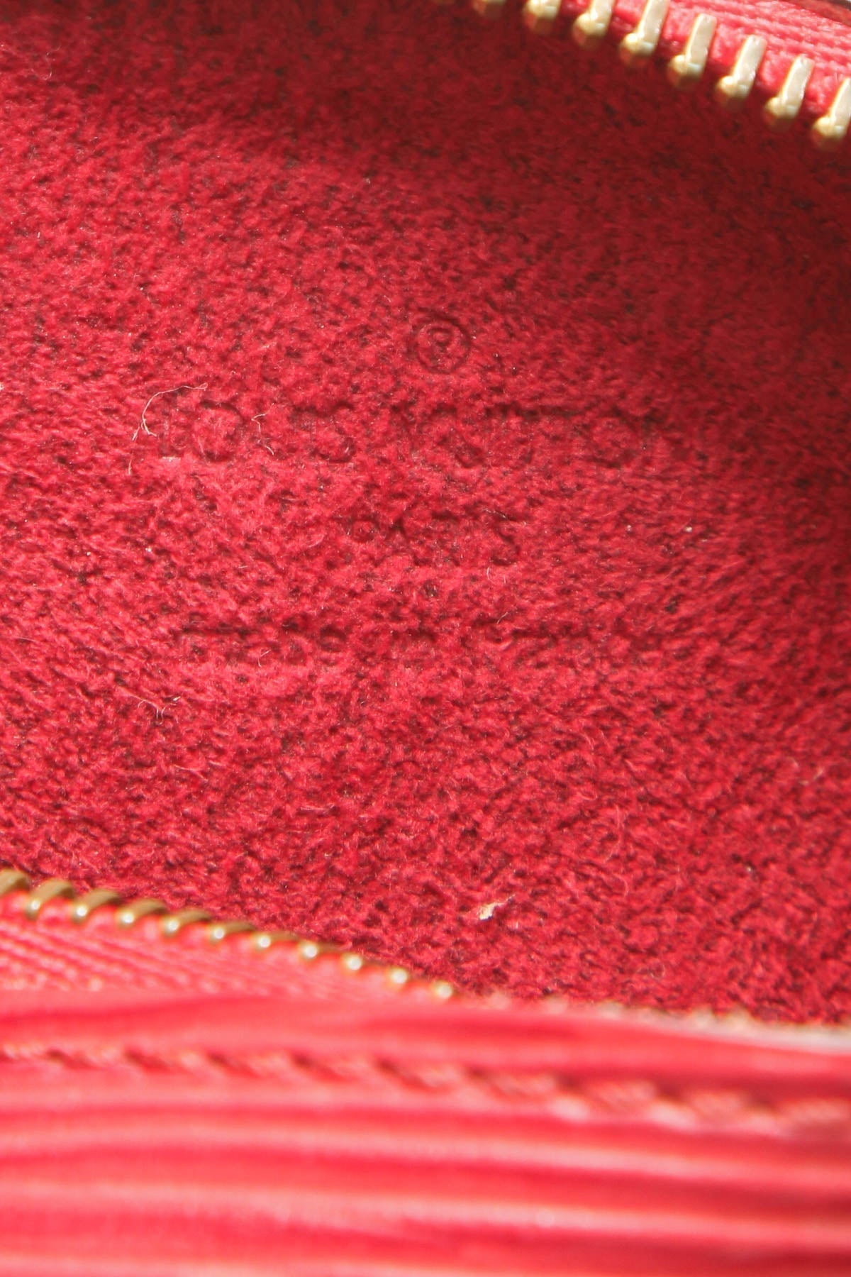Vintage Epi Mini Papillon Bag - Red