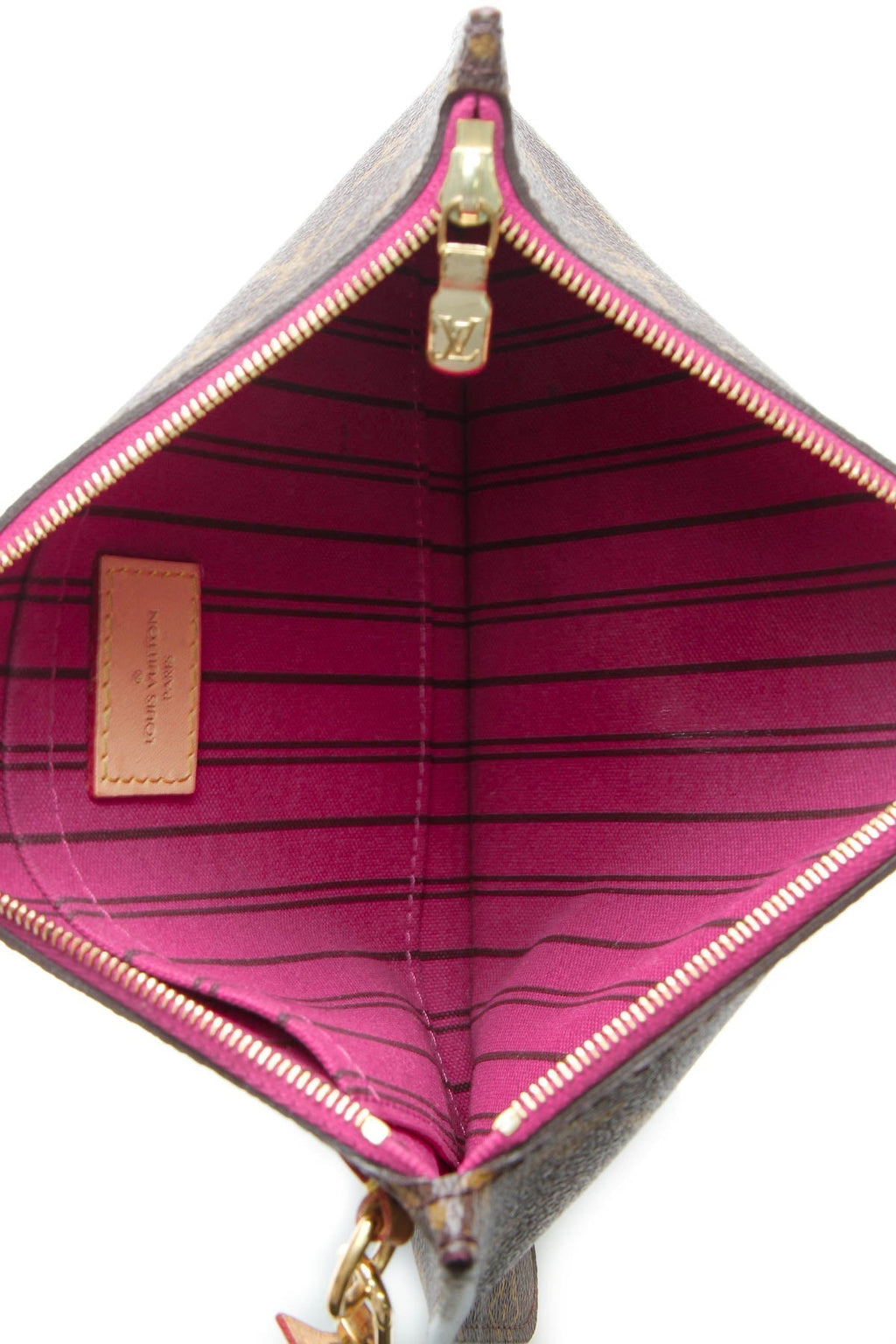 Neverfull Pouch Wristlet - Monogram