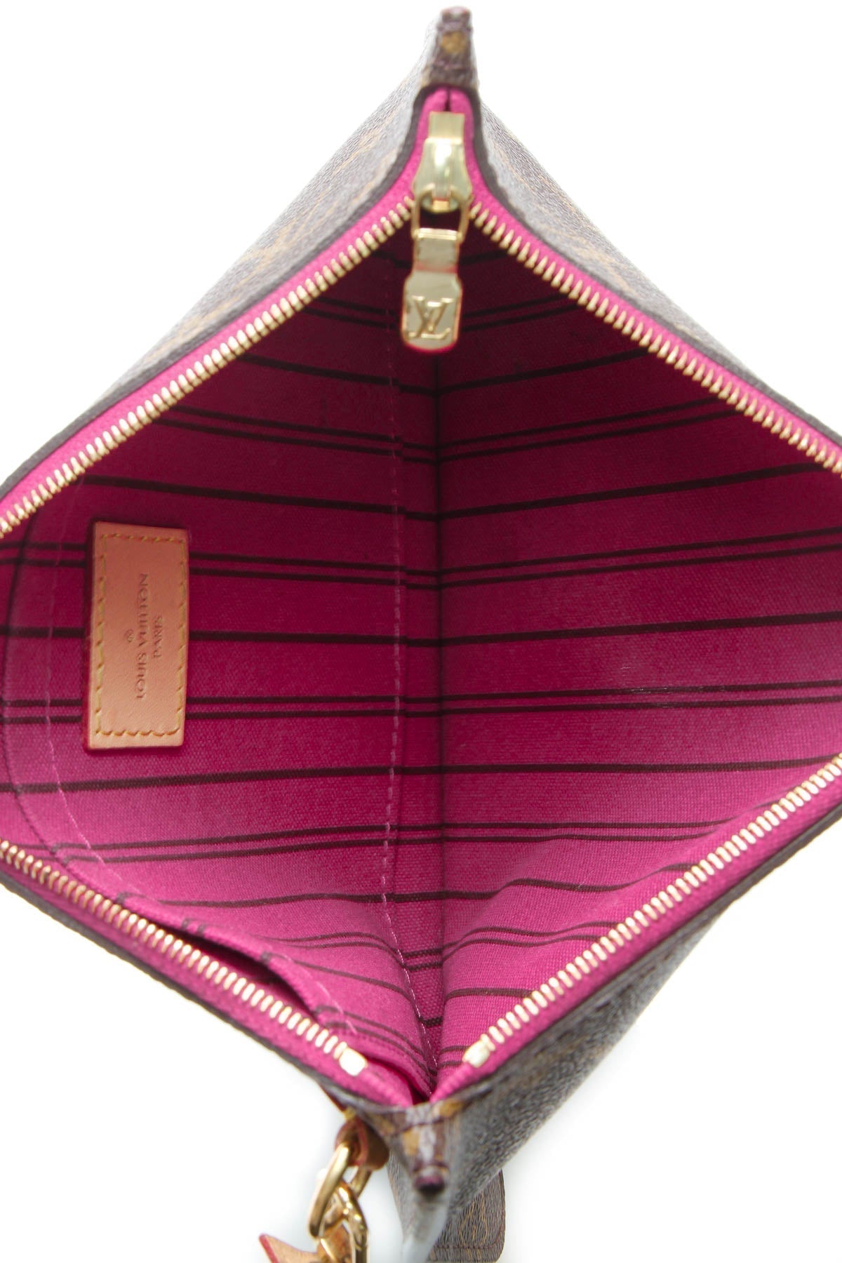 Neverfull Pouch Wristlet - Monogram