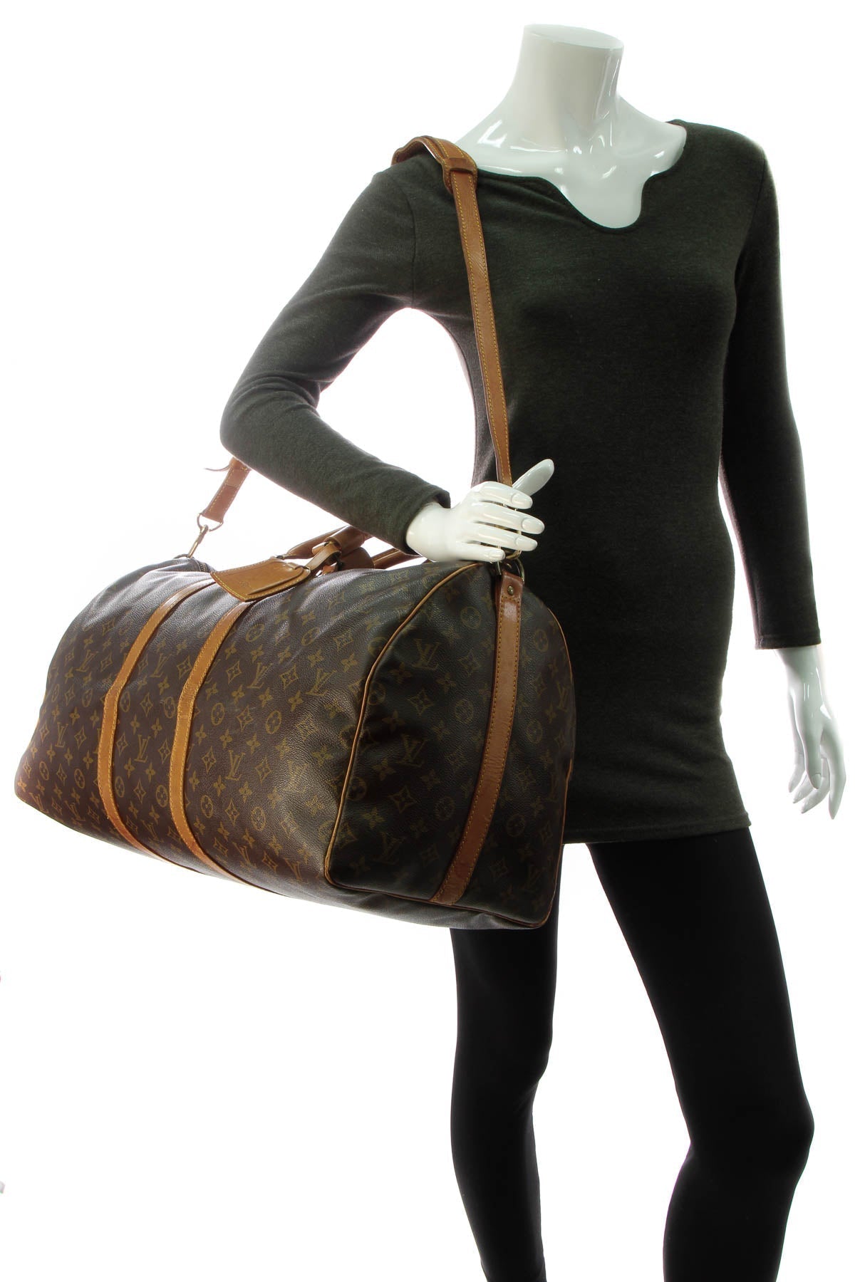 Vintage Keepall Bandouliere 55 Travel Bag - Monogram