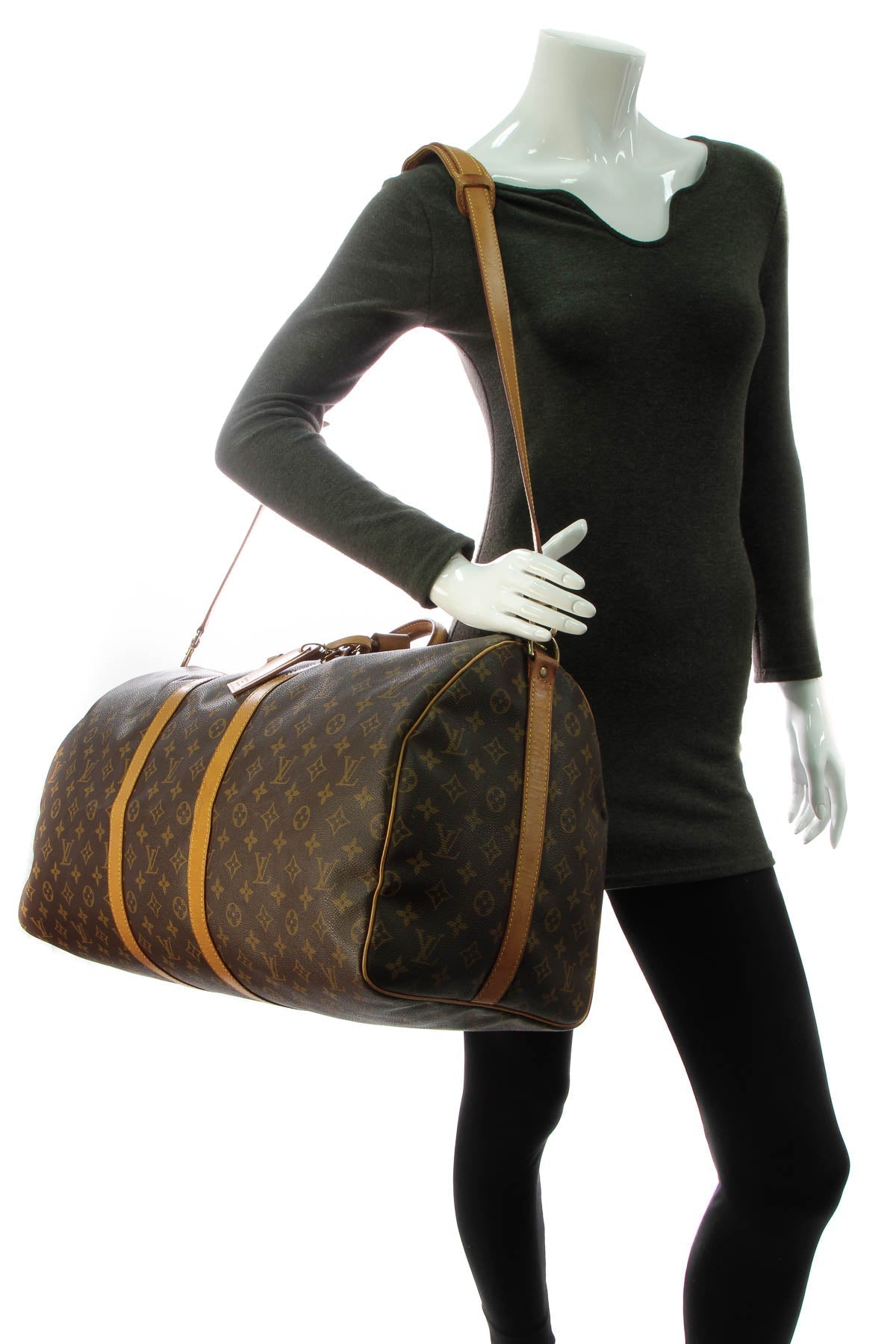 Vintage Keepall Bandouliere 55 Travel Bag - Monogram