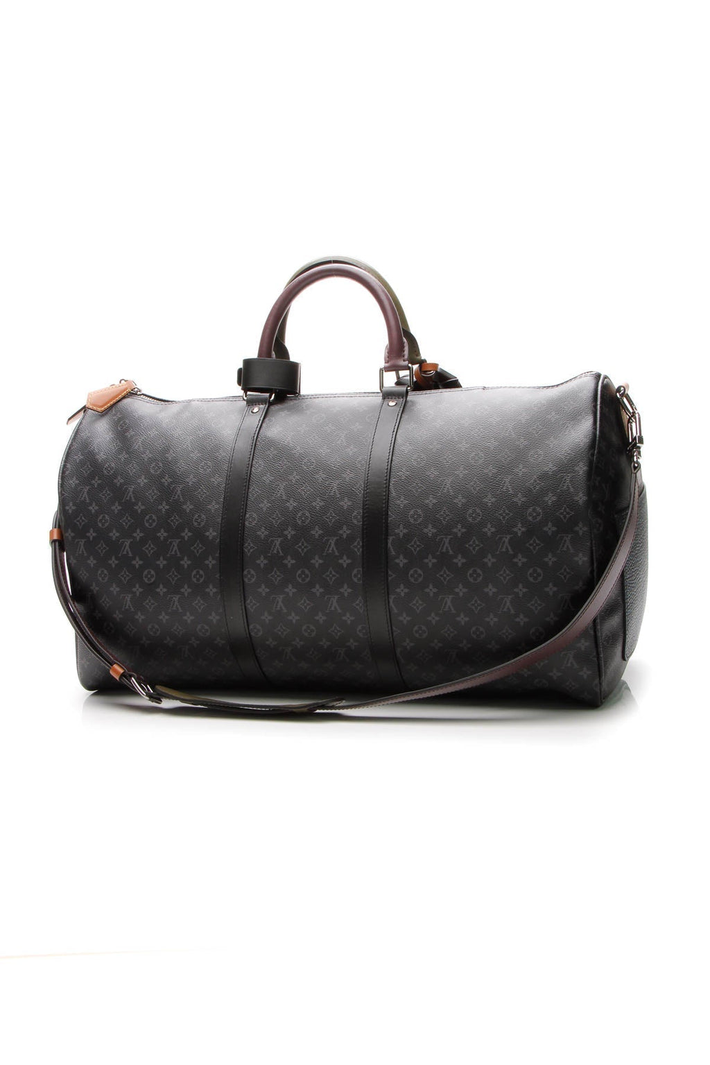 Patchwork Keepall Bandouliere 50 Travel Bag - Monogram Eclipse