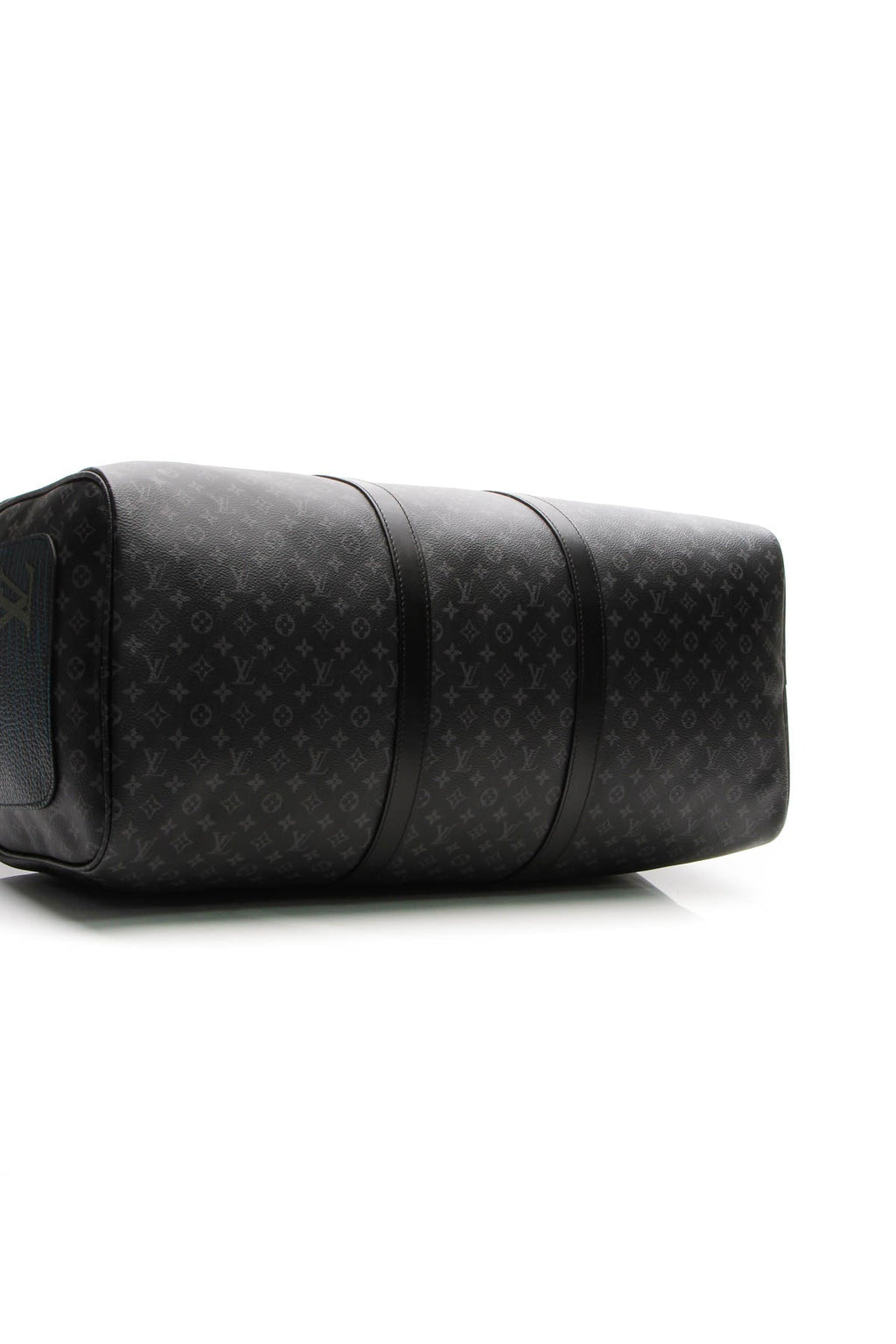 Patchwork Keepall Bandouliere 50 Travel Bag - Monogram Eclipse