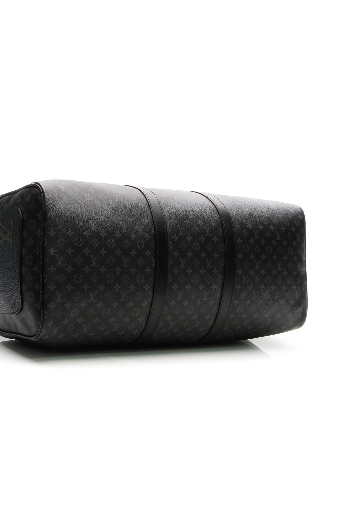 Patchwork Keepall Bandouliere 50 Travel Bag - Monogram Eclipse