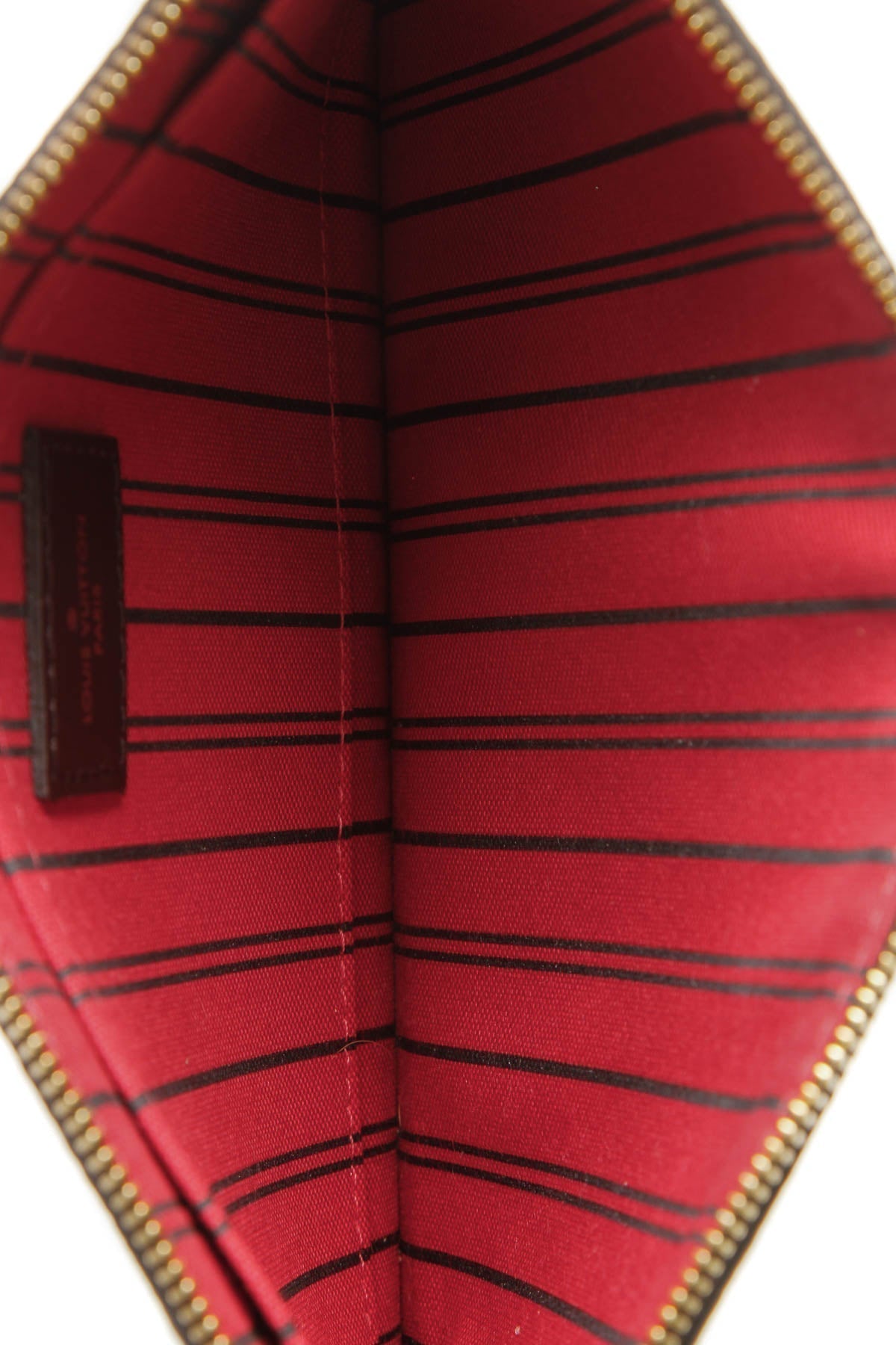 Neverfull Pouch Wristlet - Damier Ebene