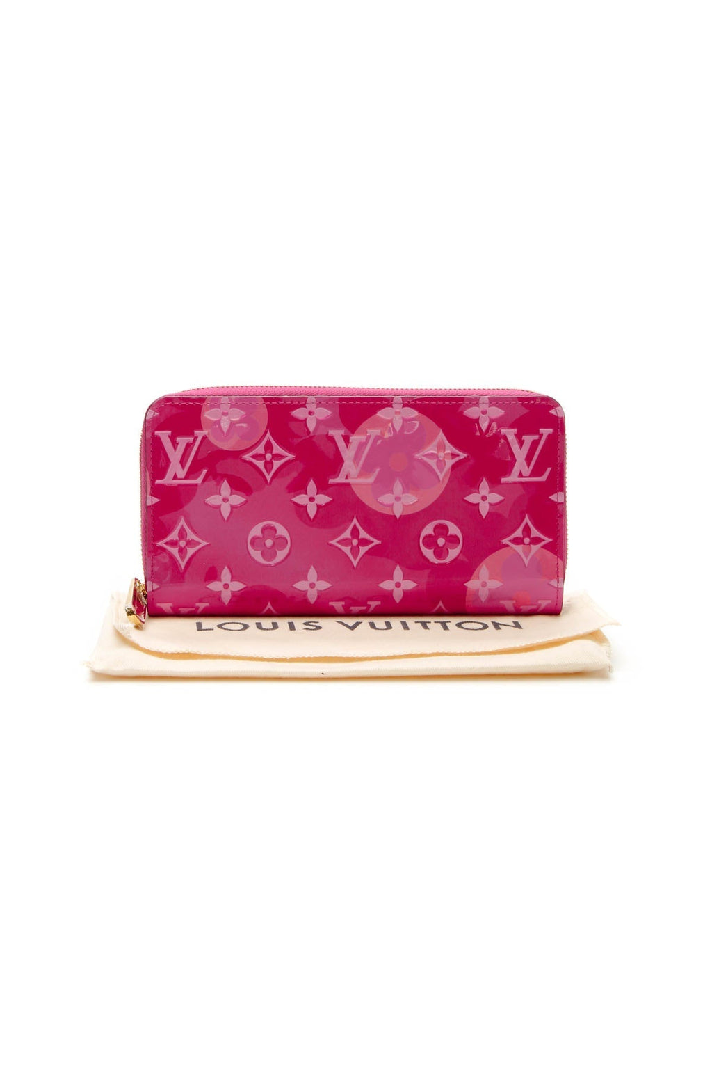 Vernis Valentine's Day Zippy Wallet - Fuchsia Pink