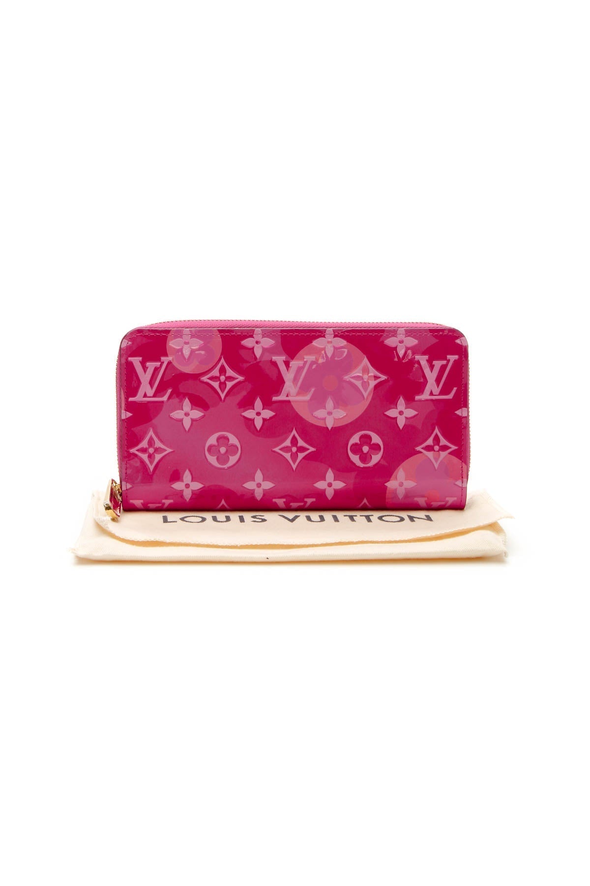 Vernis Valentine's Day Zippy Wallet - Fuchsia Pink
