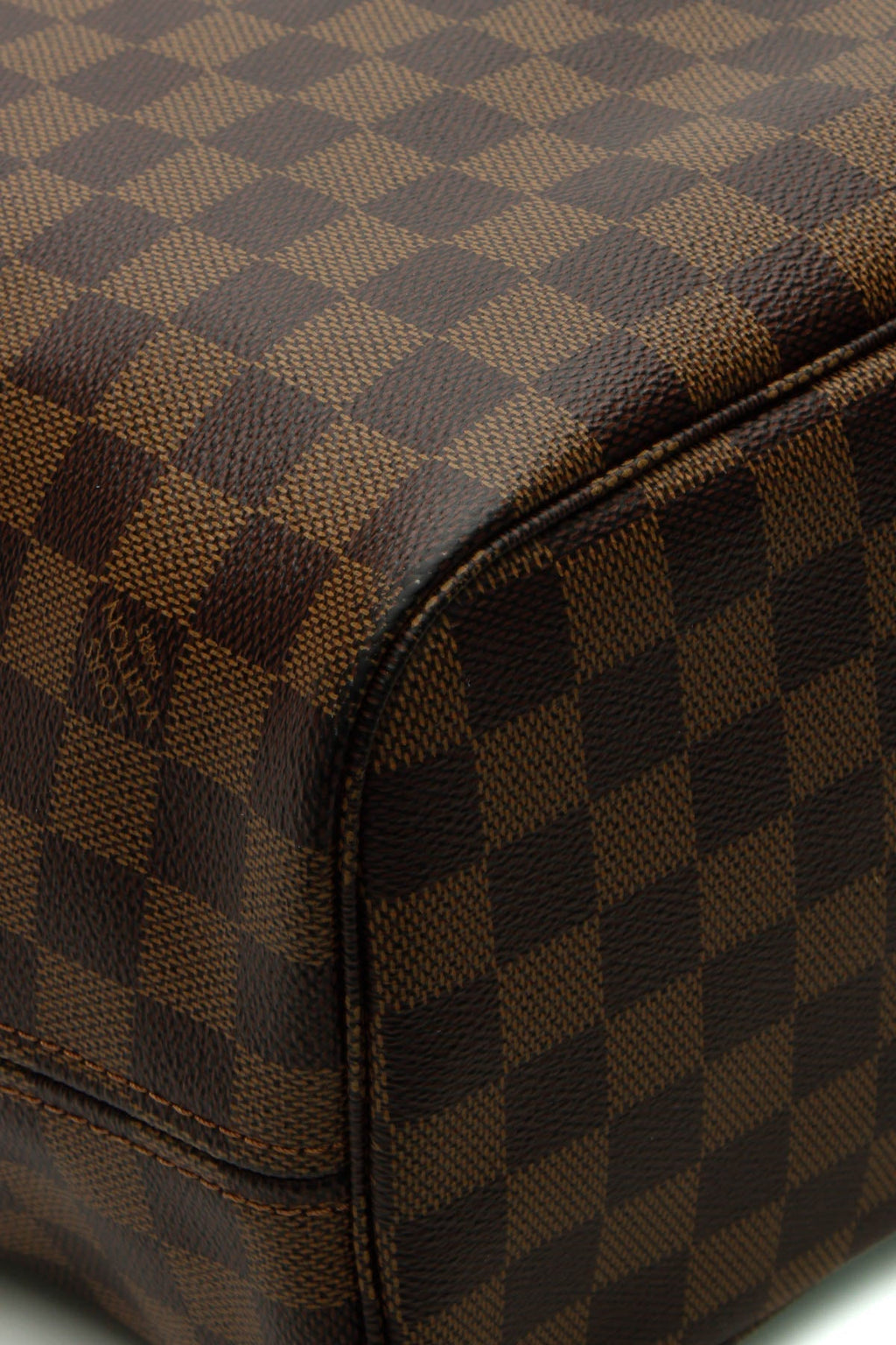 Neverfull MM Tote Bag - Damier Ebene/Cherry
