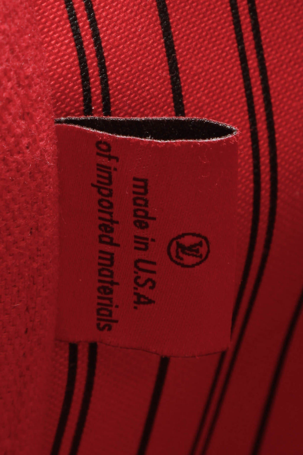 Neverfull MM Tote Bag - Damier Ebene/Cherry