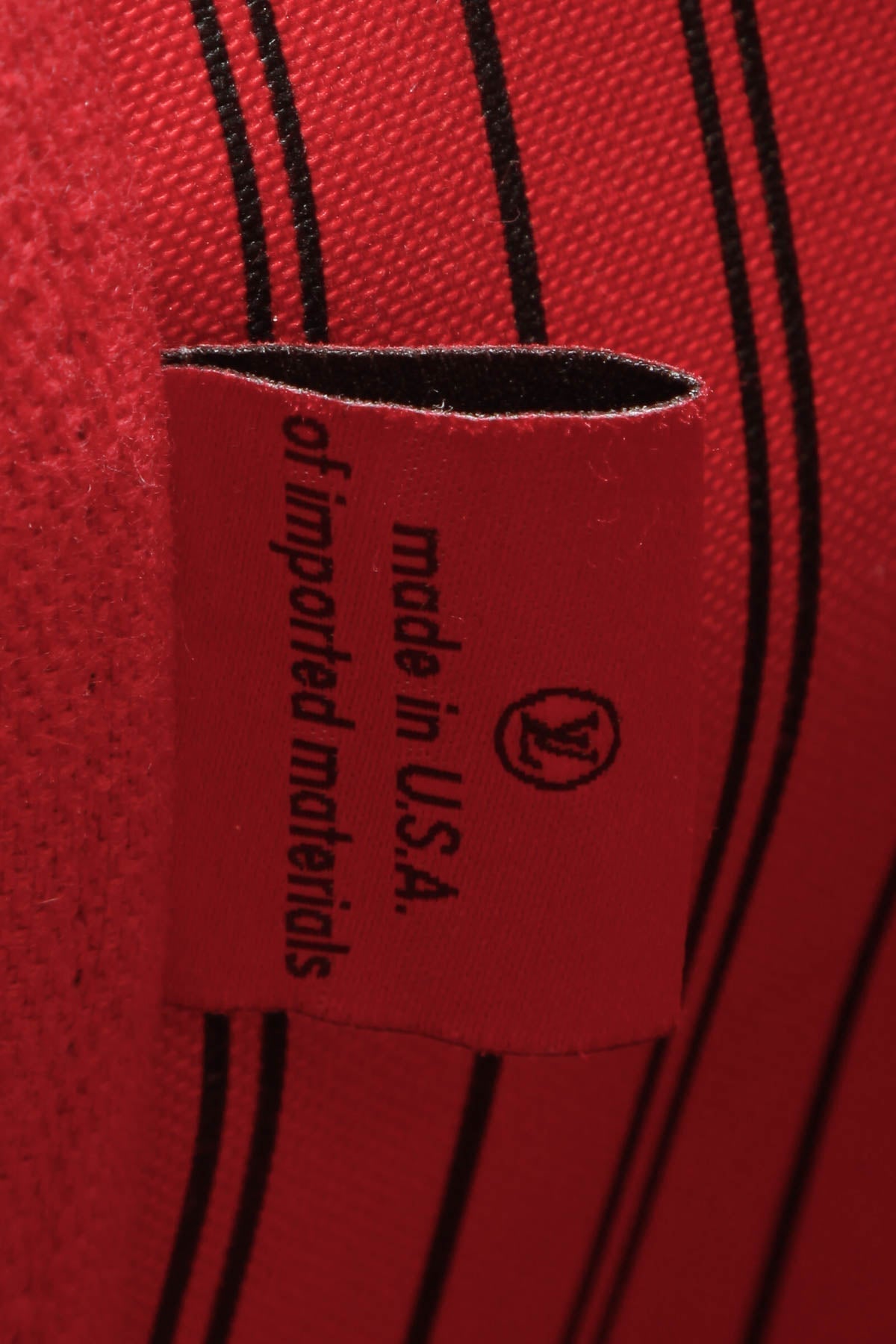 Neverfull MM Tote Bag - Damier Ebene/Cherry