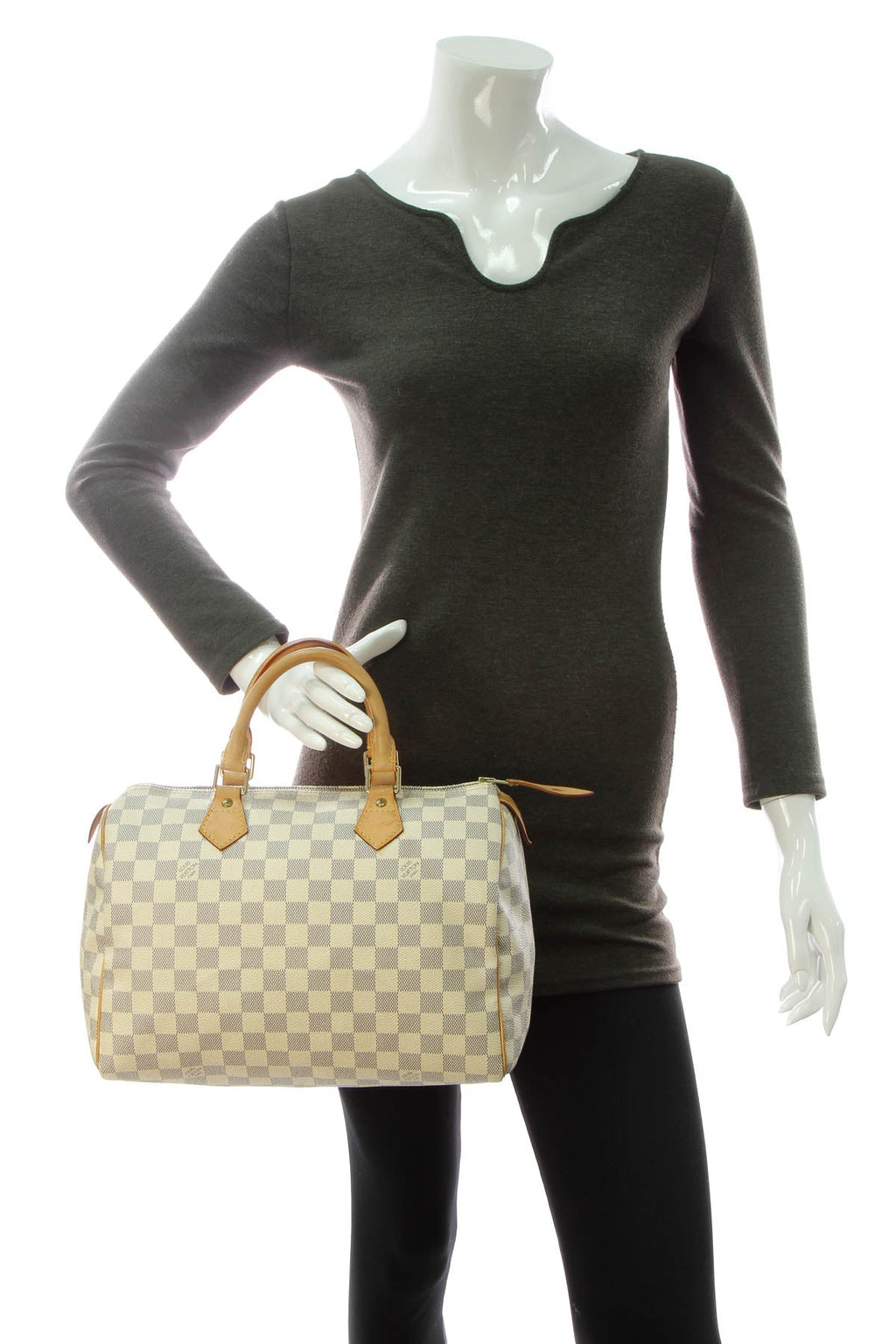 Speedy 30 Bag - Damier Azur