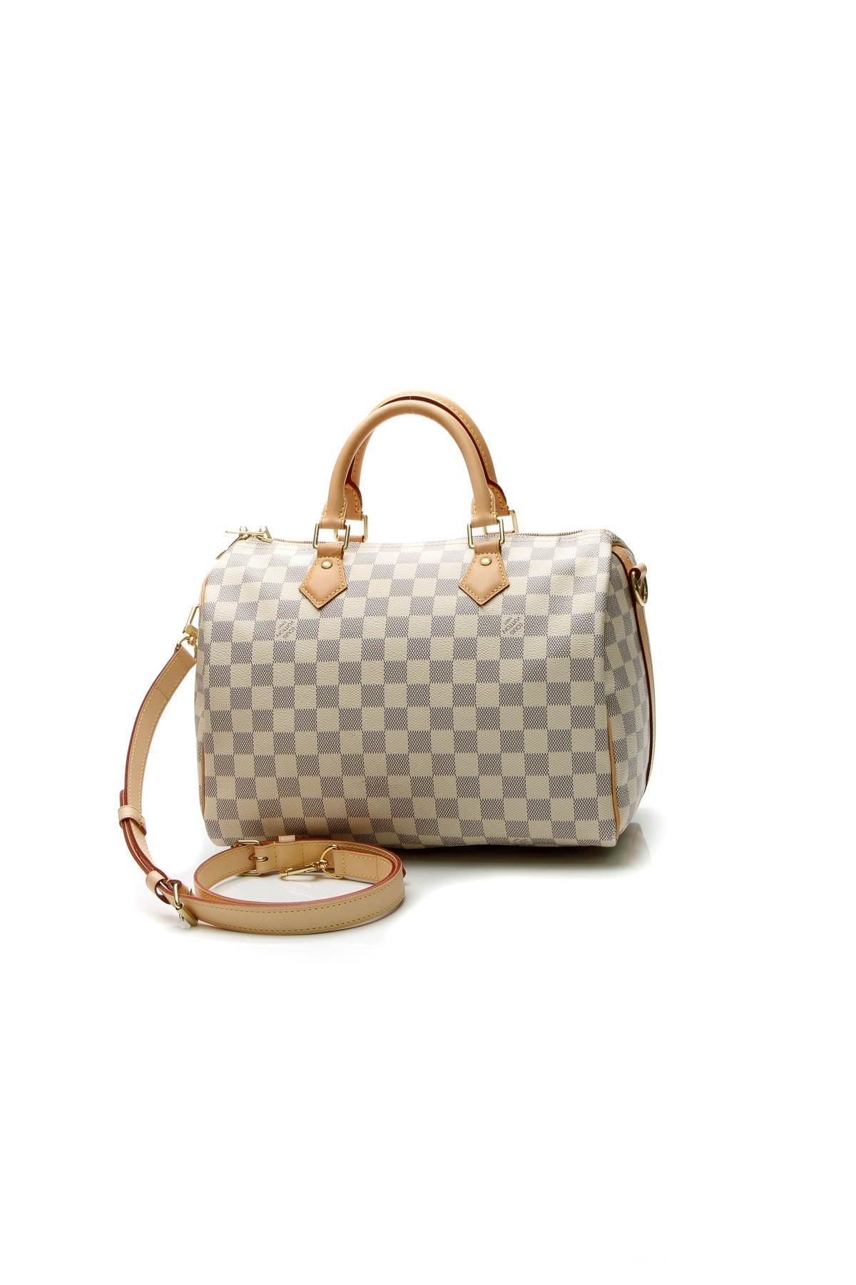 Speedy Bandouliere 30 Bag - Damier Azur