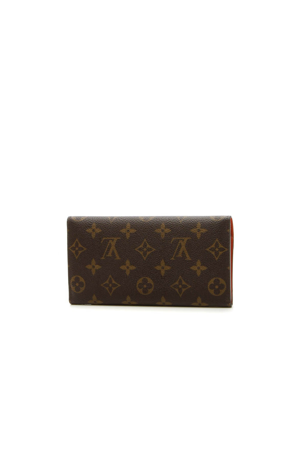 Josephine Wallet - Monogram/Orange
