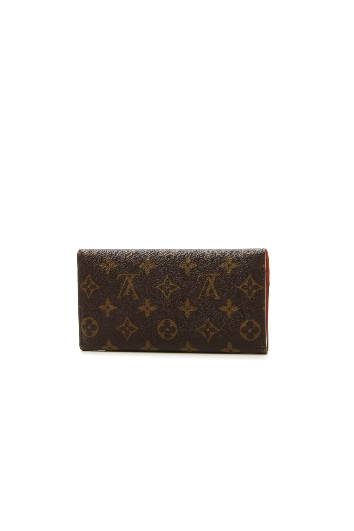 Josephine Wallet - Monogram/Orange