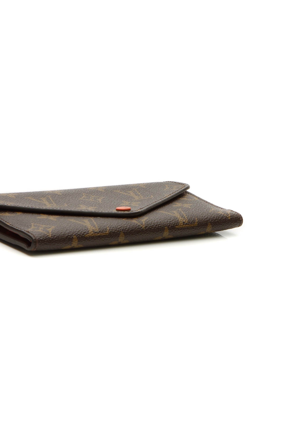 Josephine Wallet - Monogram/Orange