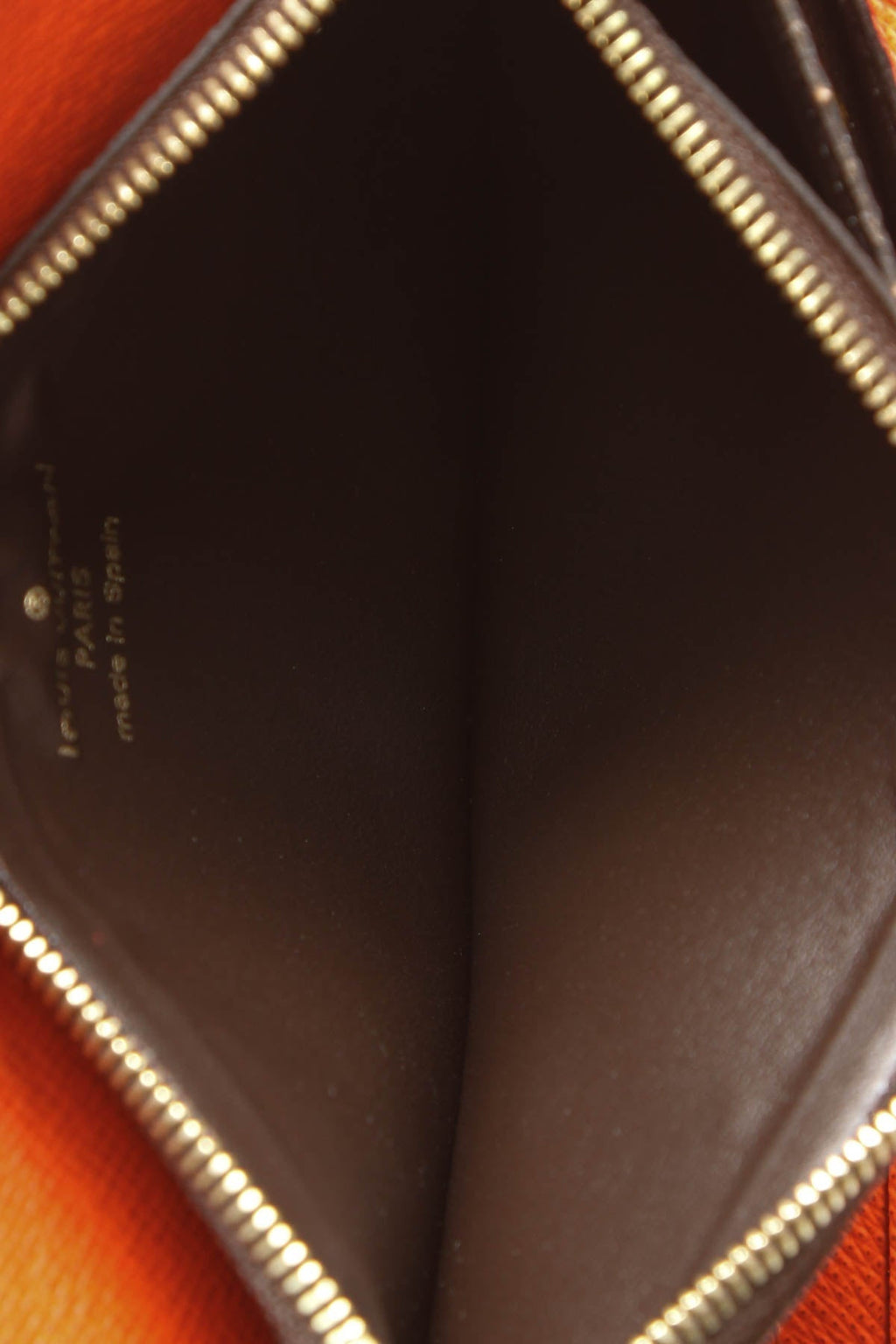 Josephine Wallet - Monogram/Orange
