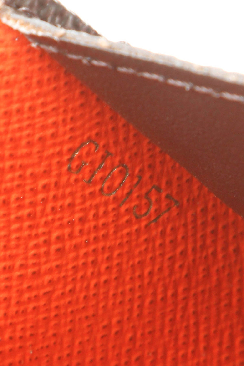 Josephine Wallet - Monogram/Orange