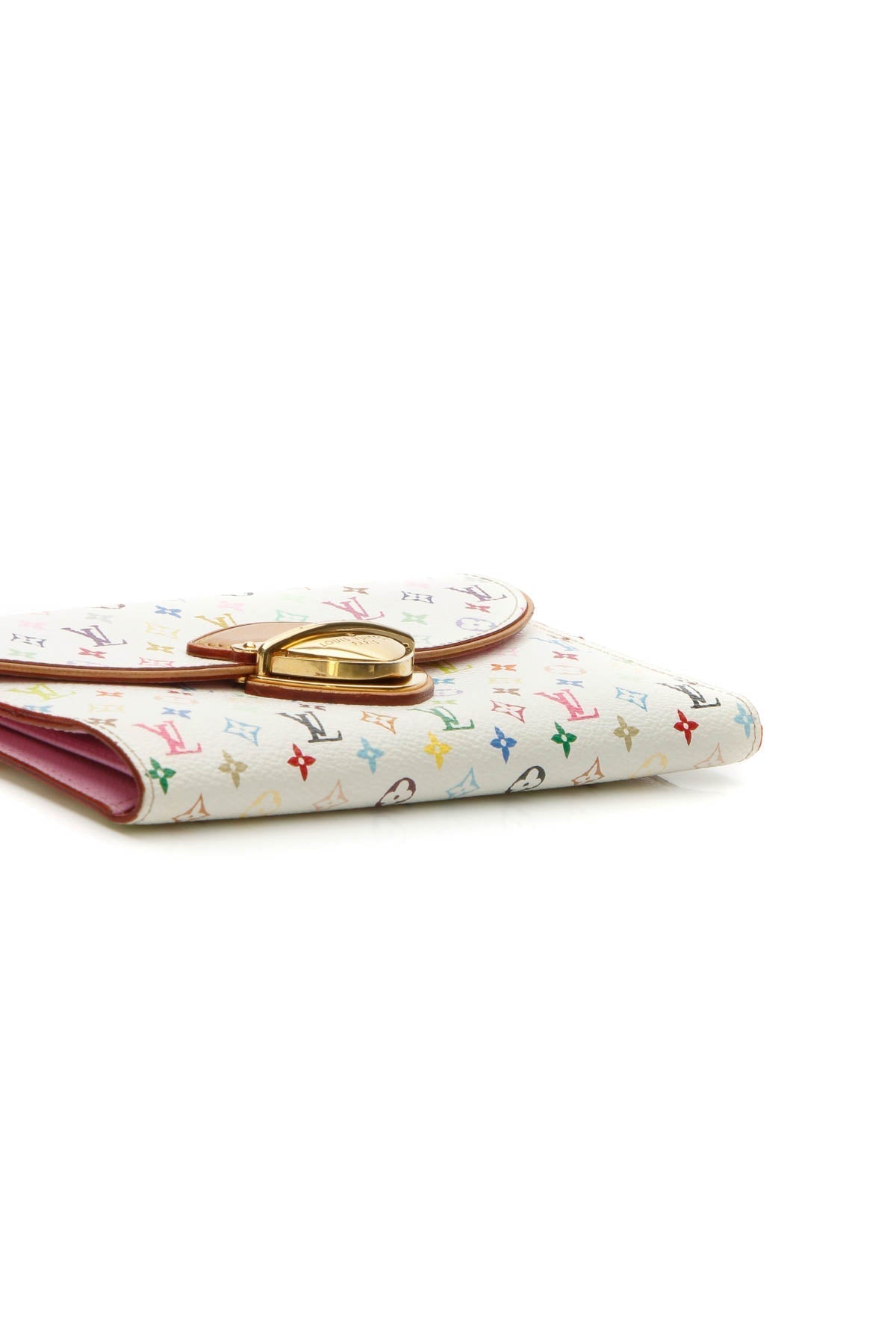 Eugenie Wallet - White Multicolore Monogram