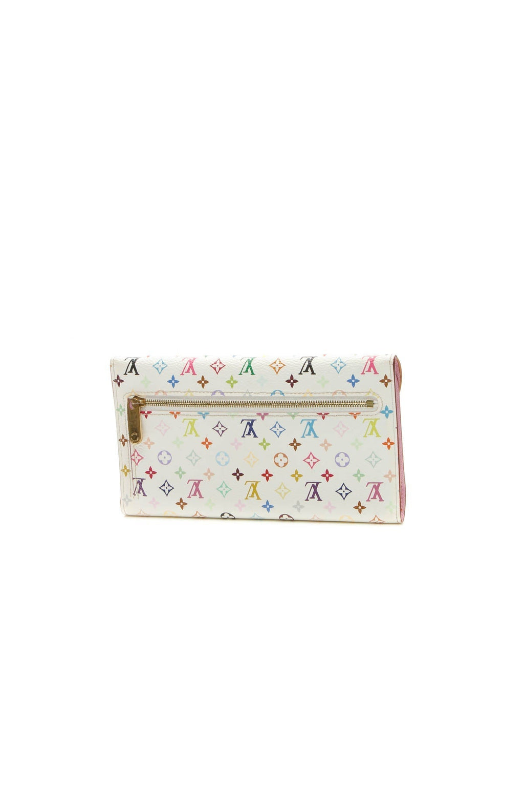 Eugenie Wallet - White Multicolore Monogram