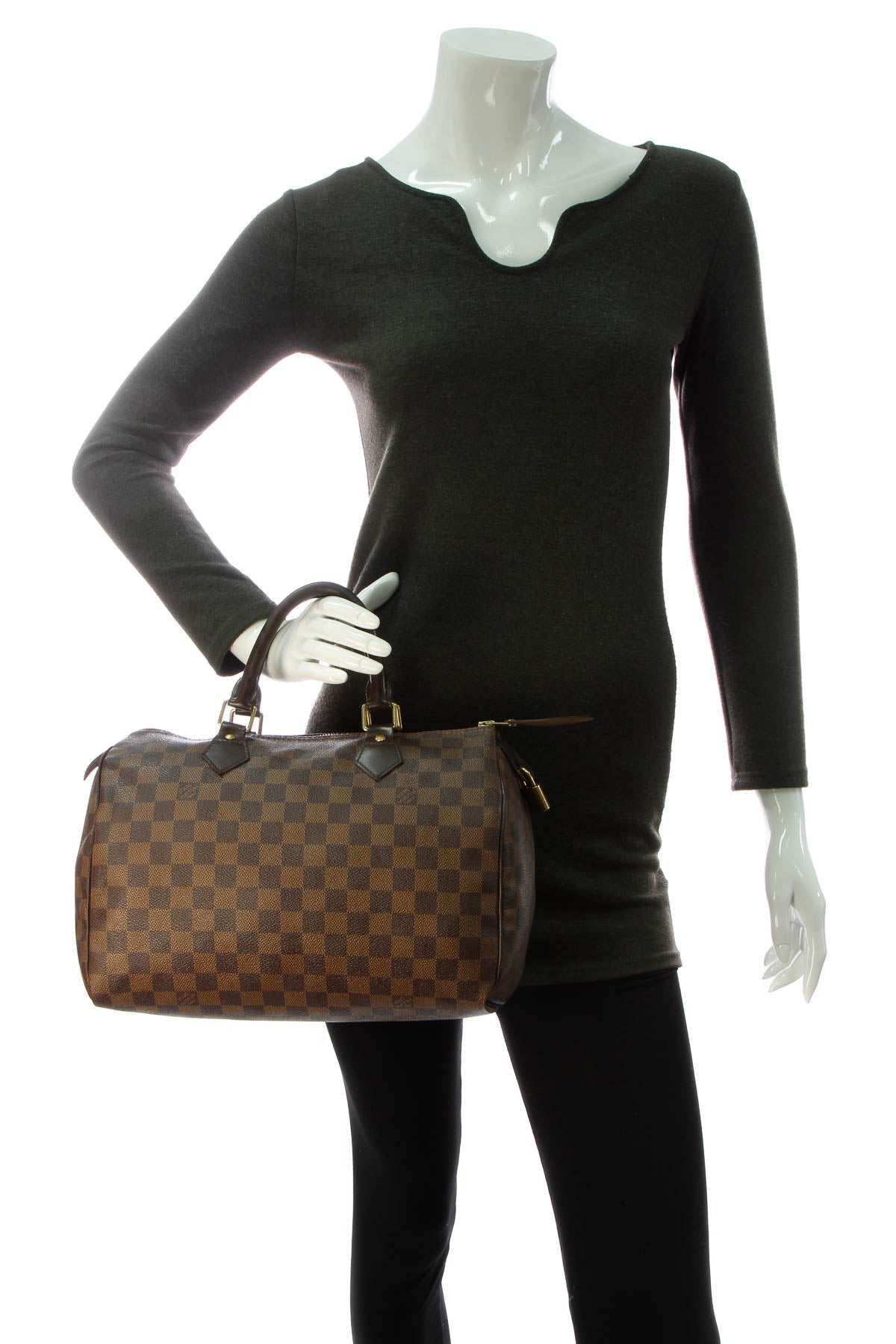 Speedy 30 Bag - Damier Ebene