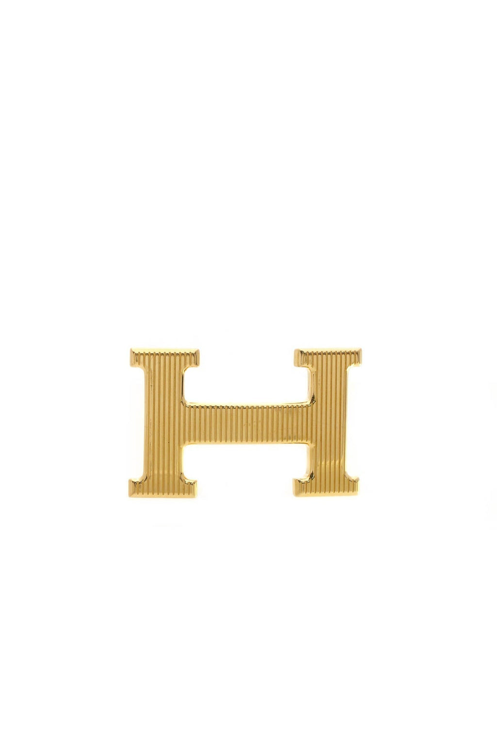 H Calandre 32mm Belt Buckle - Gold