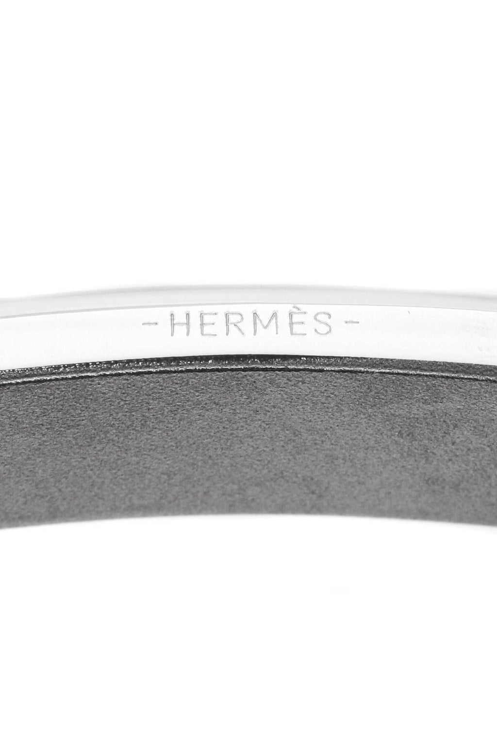 H Calandre 32mm Belt Buckle - Silver
