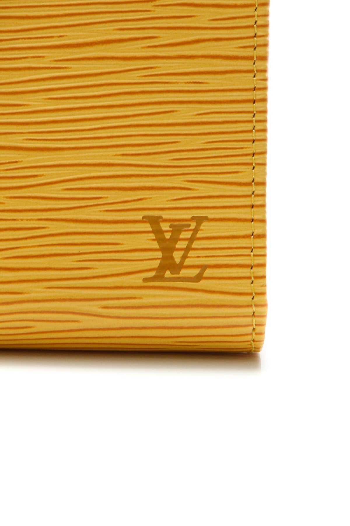 Vintage Epi Portefeuille Vienoise Wallet - Mandarin