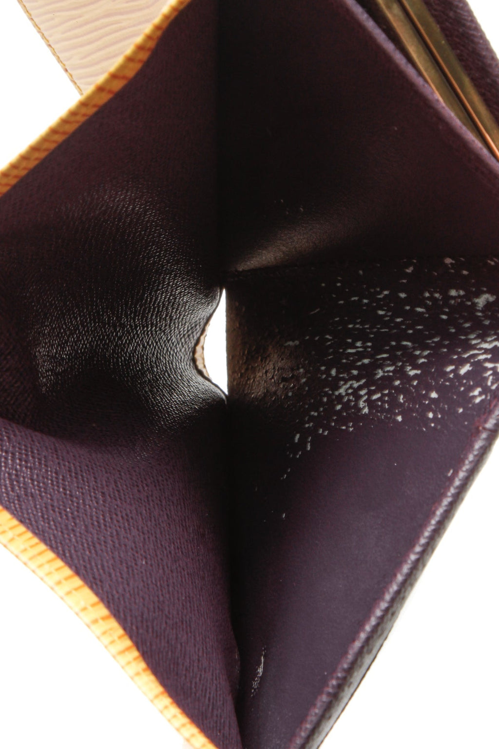Vintage Epi Portefeuille Vienoise Wallet - Mandarin