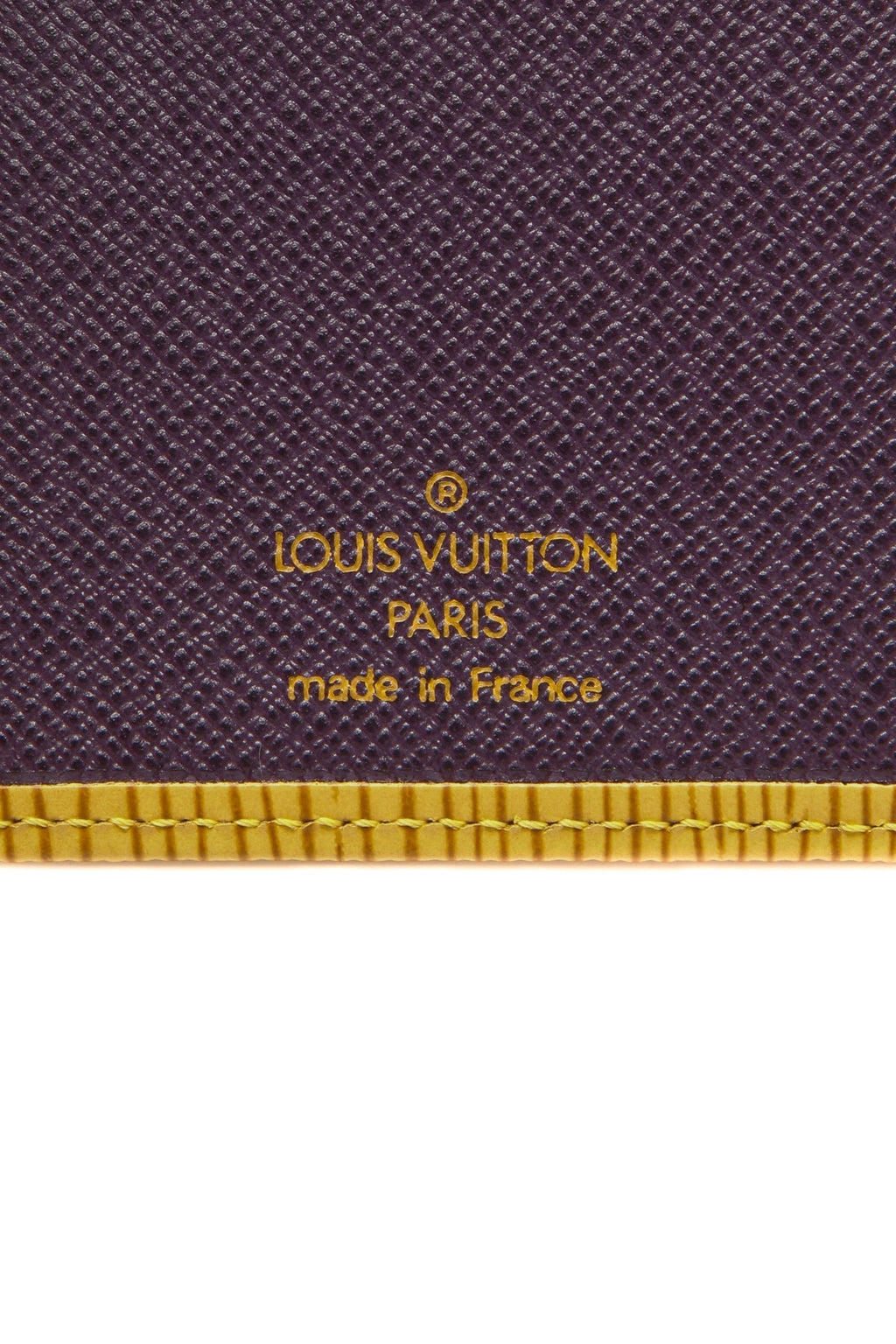 Vintage Epi Portefeuille Vienoise Wallet - Mandarin