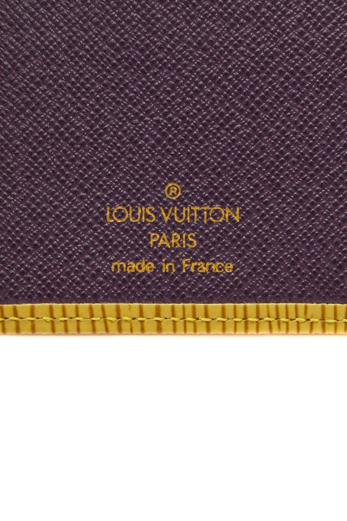 Vintage Epi Portefeuille Vienoise Wallet - Mandarin