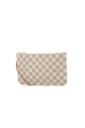 Neverfull Pouch Wristlet - Damier Azur