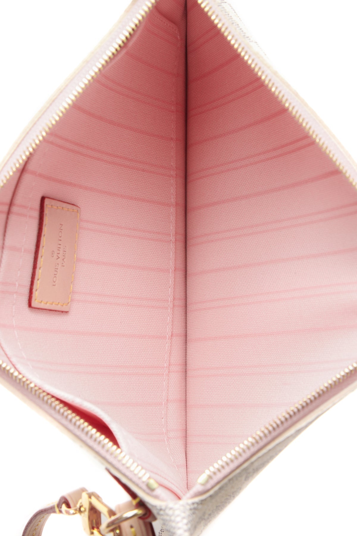 Neverfull Pouch Wristlet - Damier Azur