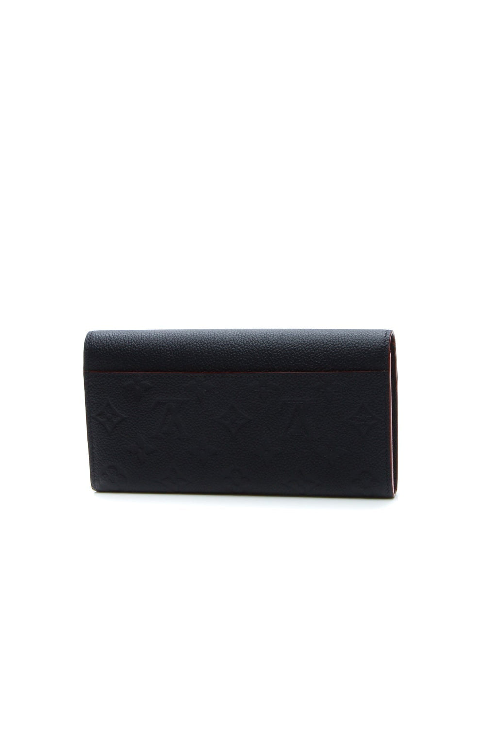 Empreinte Sarah Wallet - Marine Rouge