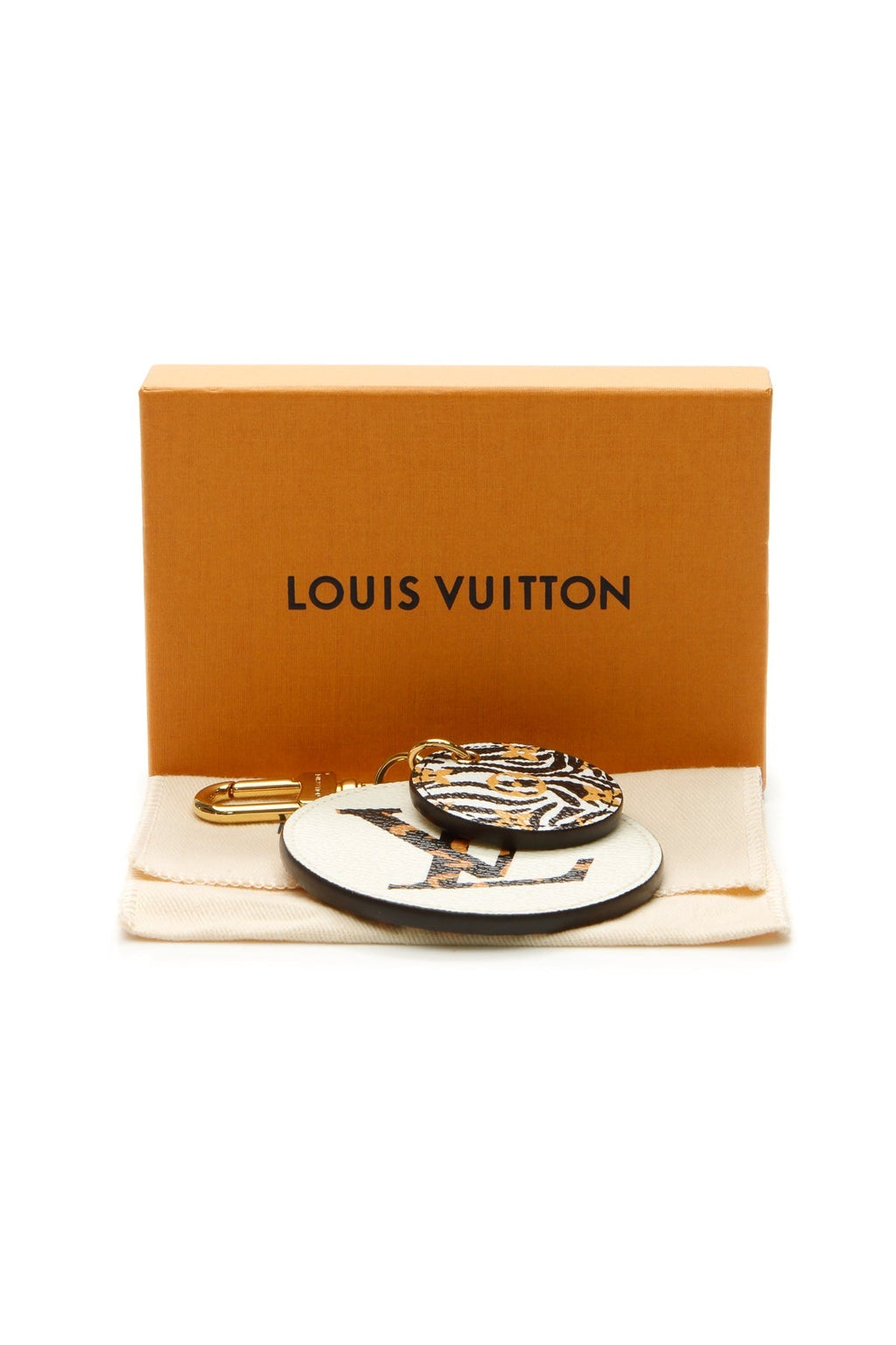 Jungle Bag Charm - Giant Monogram