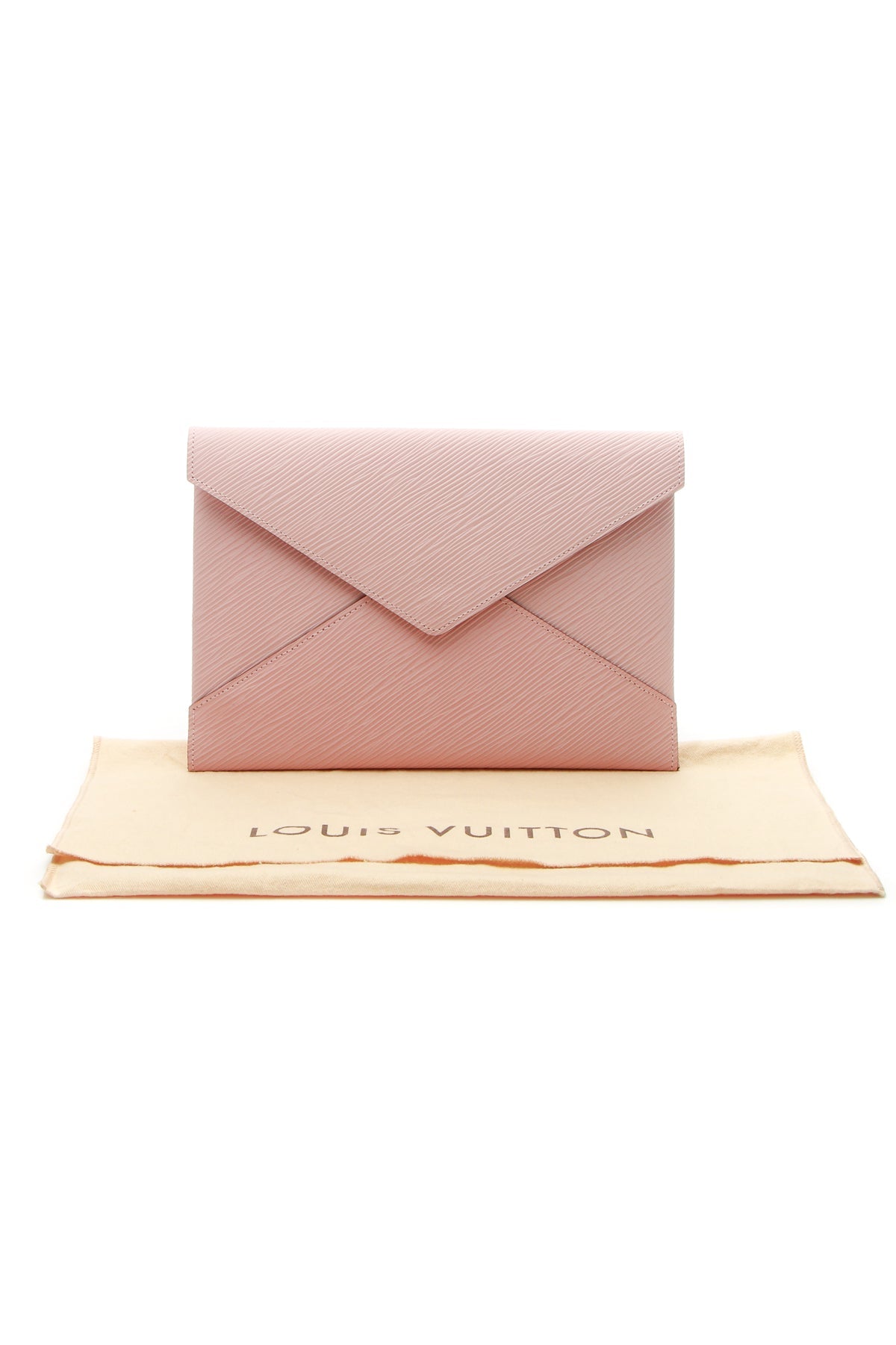 Kirigami Large Pochette - Epi Rose Ballerine
