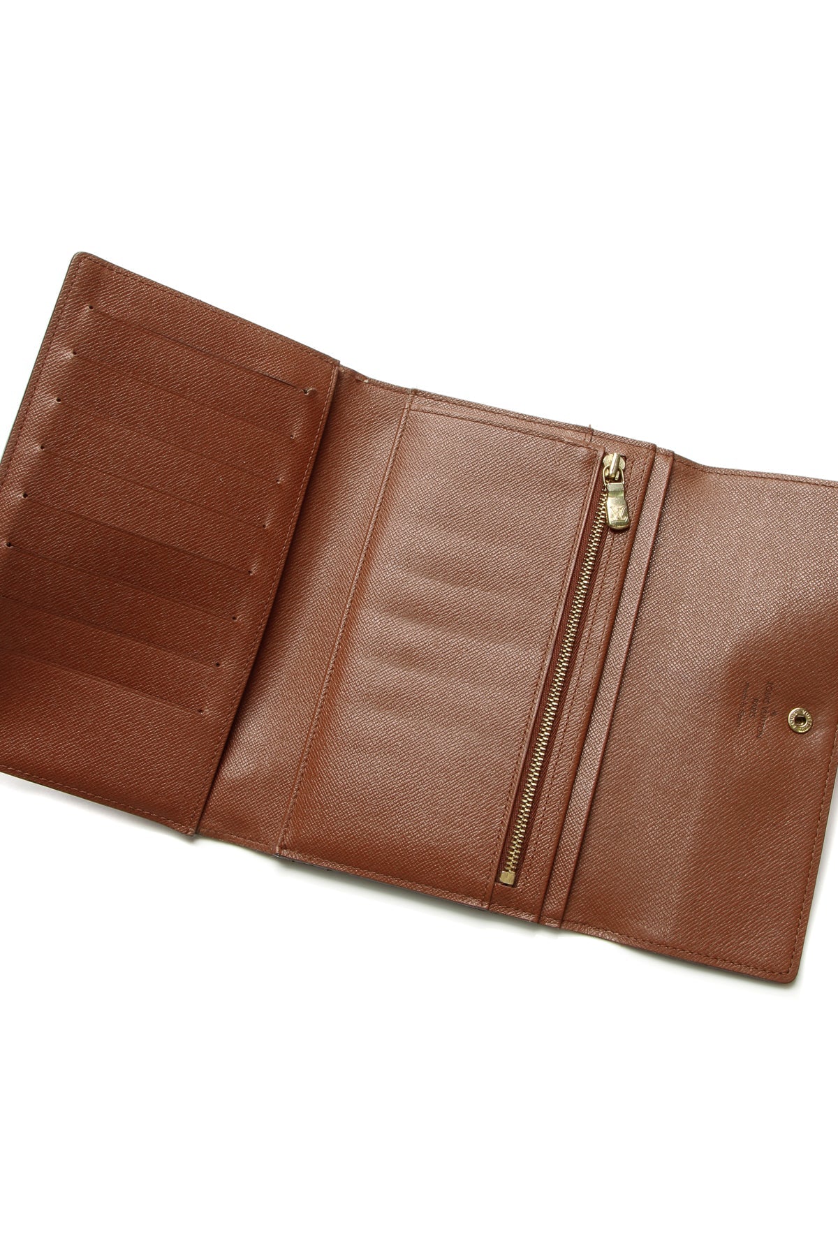 Vintage Passport Organizer Wallet - Monogram