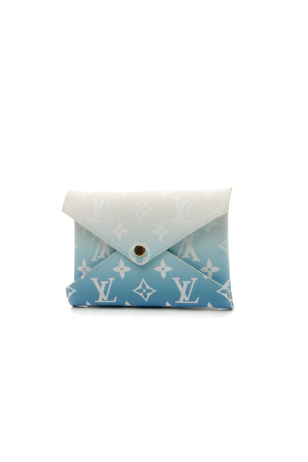 By The Pool Medium Kirigami Pochette - Blue