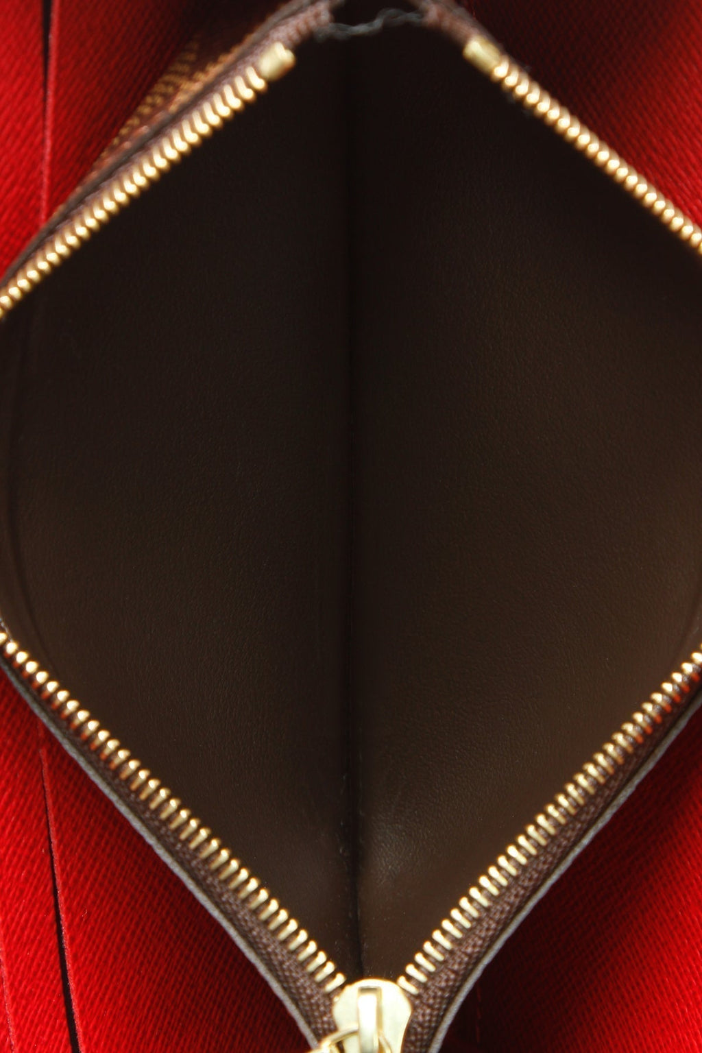 Clemence Wallet - Damier Ebene/Cerise