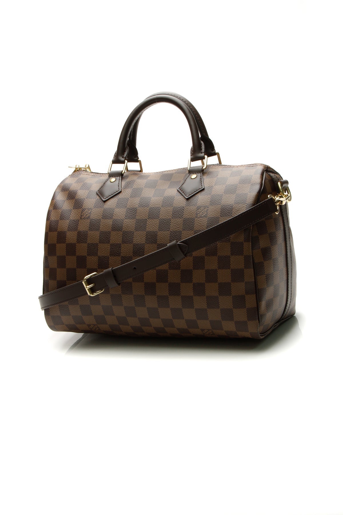 Speedy Bandouliere 30 Bag - Damier Ebene