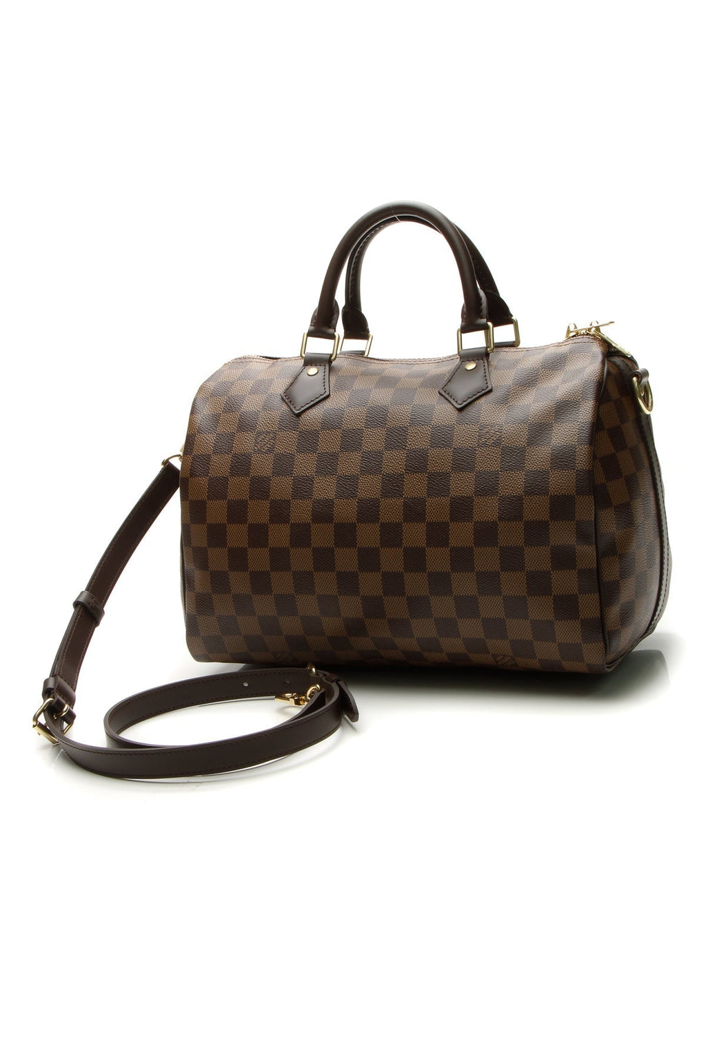 Speedy Bandouliere 30 Bag - Damier Ebene