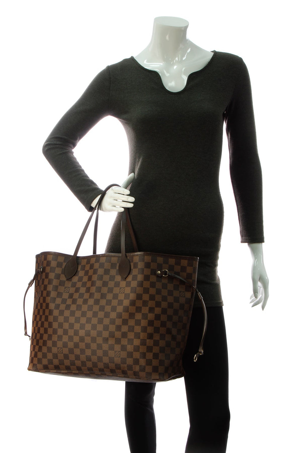 Neverfull GM Tote Bag - Damier Ebene
