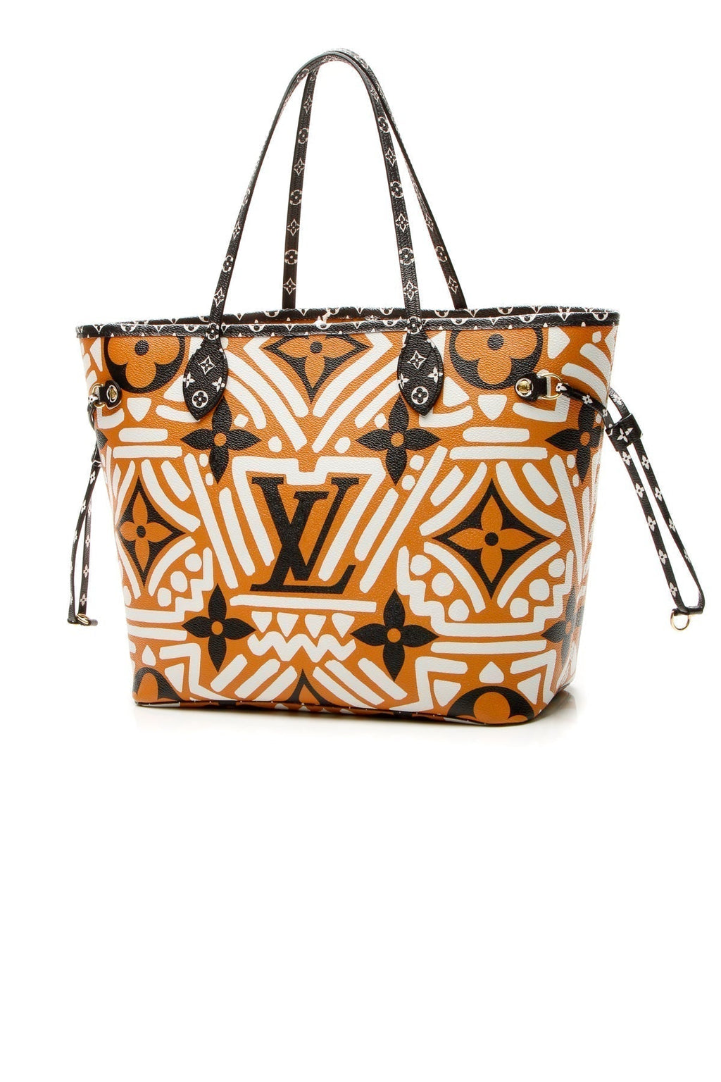 Crafty Neverfull MM Tote Bag - Giant Monogram